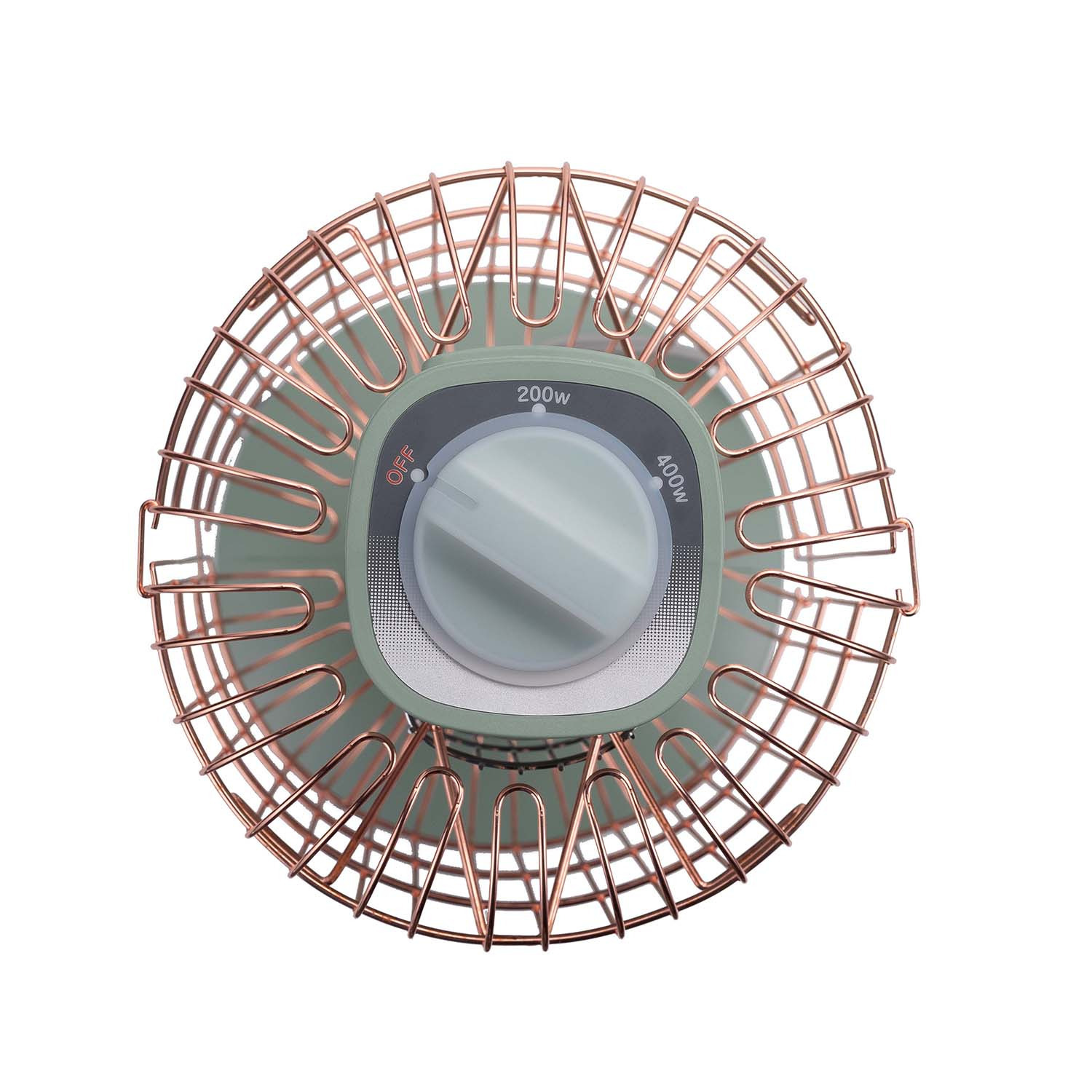 アラジン 約０．２秒で発熱！ すばやく暖かく 持ち運びもできる 遠赤グラファイトヒーター “トリカゴ” ＜限定生産の 　ピンクゴールドガード＞