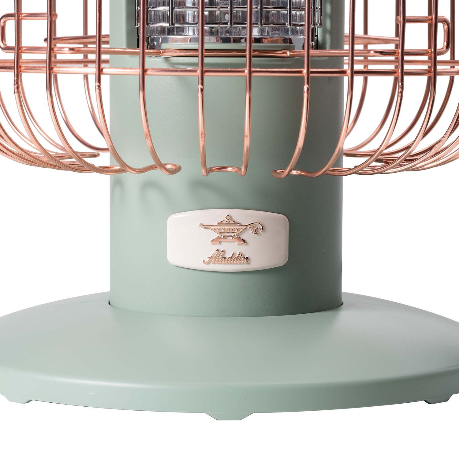 アラジン 約０．２秒で発熱！ すばやく暖かく 持ち運びもできる 遠赤グラファイトヒーター “トリカゴ” ＜限定生産の 　ピンクゴールドガード＞