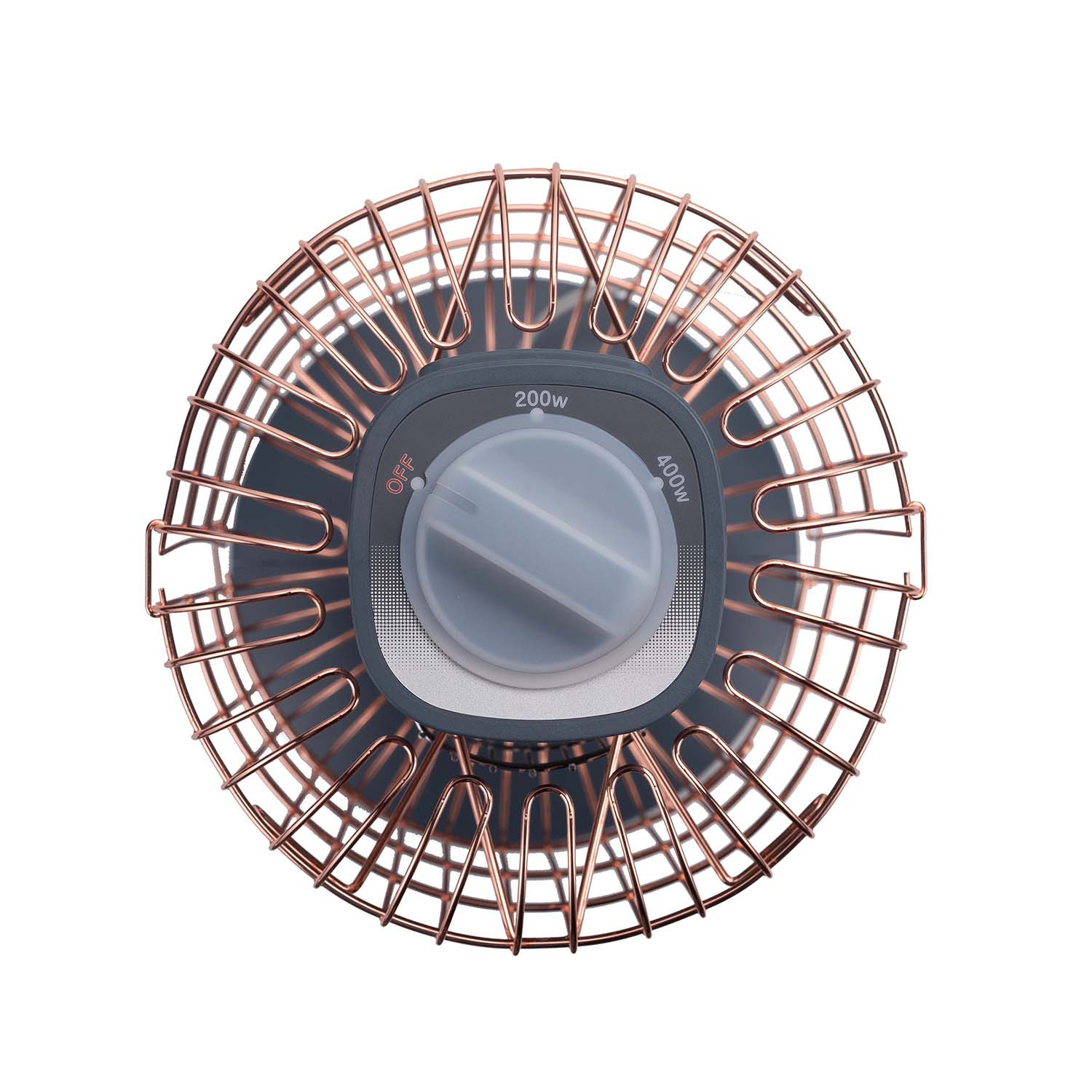 アラジン 約０．２秒で発熱！ すばやく暖かく 持ち運びもできる 遠赤グラファイトヒーター “トリカゴ” ＜限定生産の 　ピンクゴールドガード＞