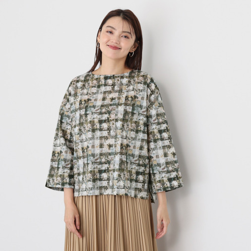 ソソット リバティプリント タナローン Tブラウス ソソット リバティプリント タナローン Tブラウス