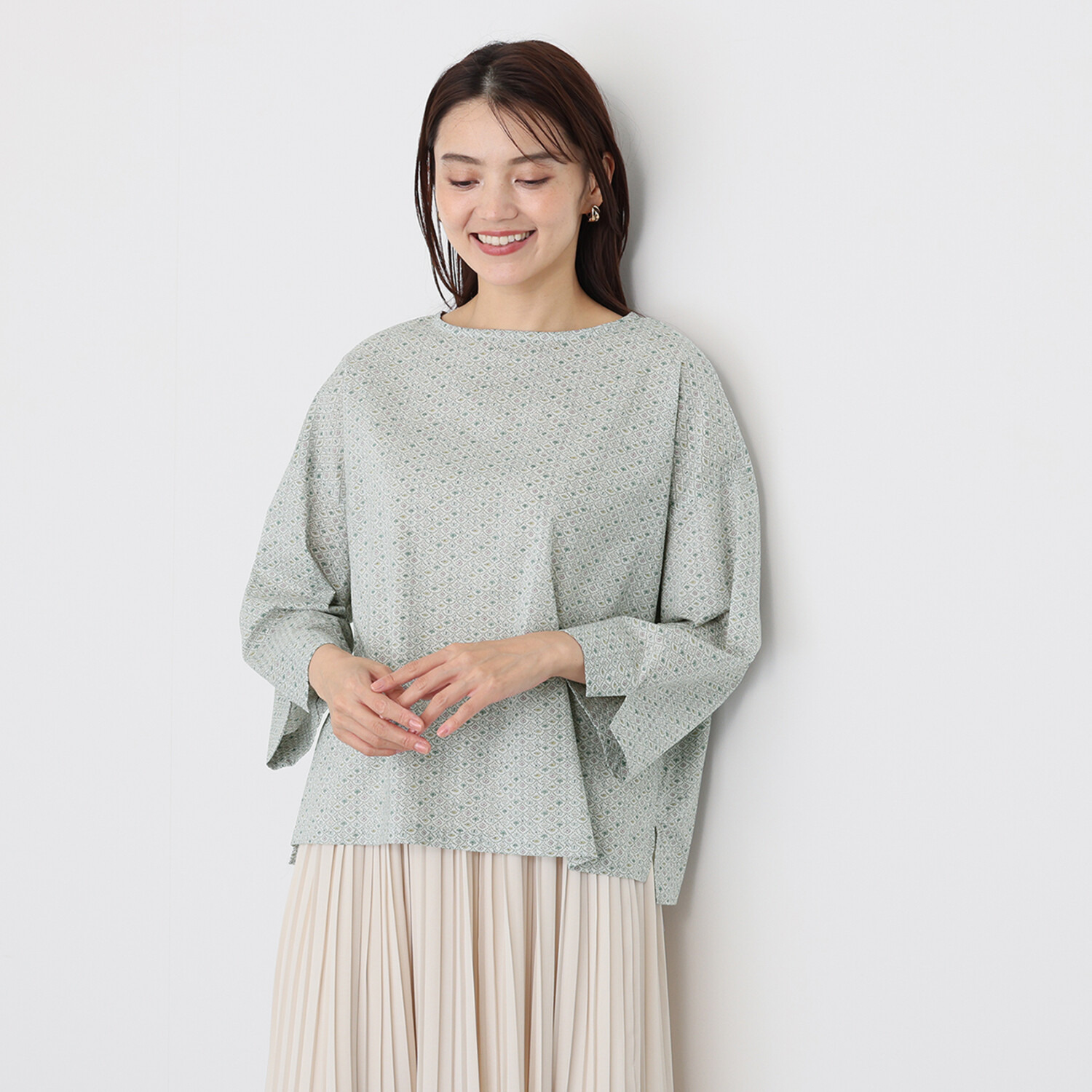 ソソット リバティプリント タナローン Ｔブラウス