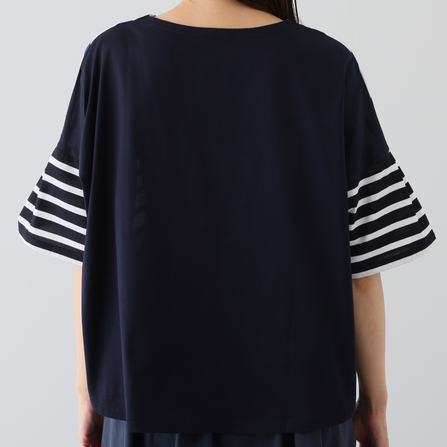 ポンデシャロン 日本製 クレイジーボーダー Ｔシャツ