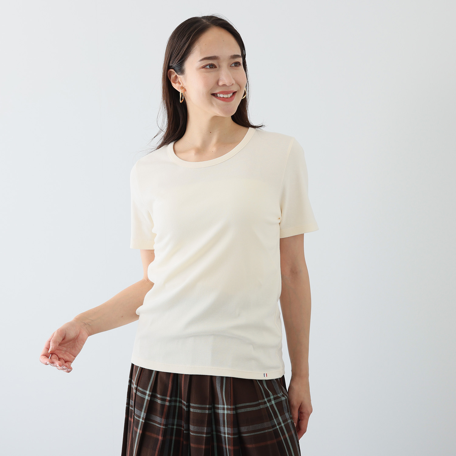 ポンデシャロン 日本製 半袖プルオーバー