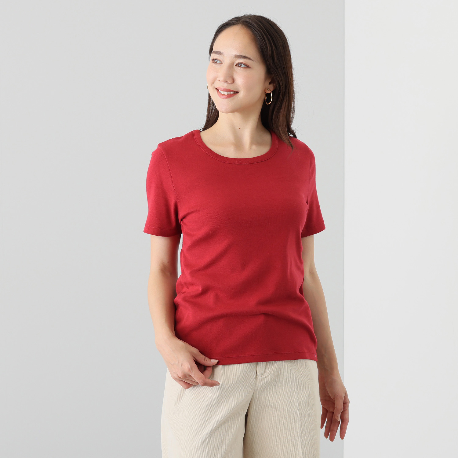 ポンデシャロン 日本製 半袖プルオーバー