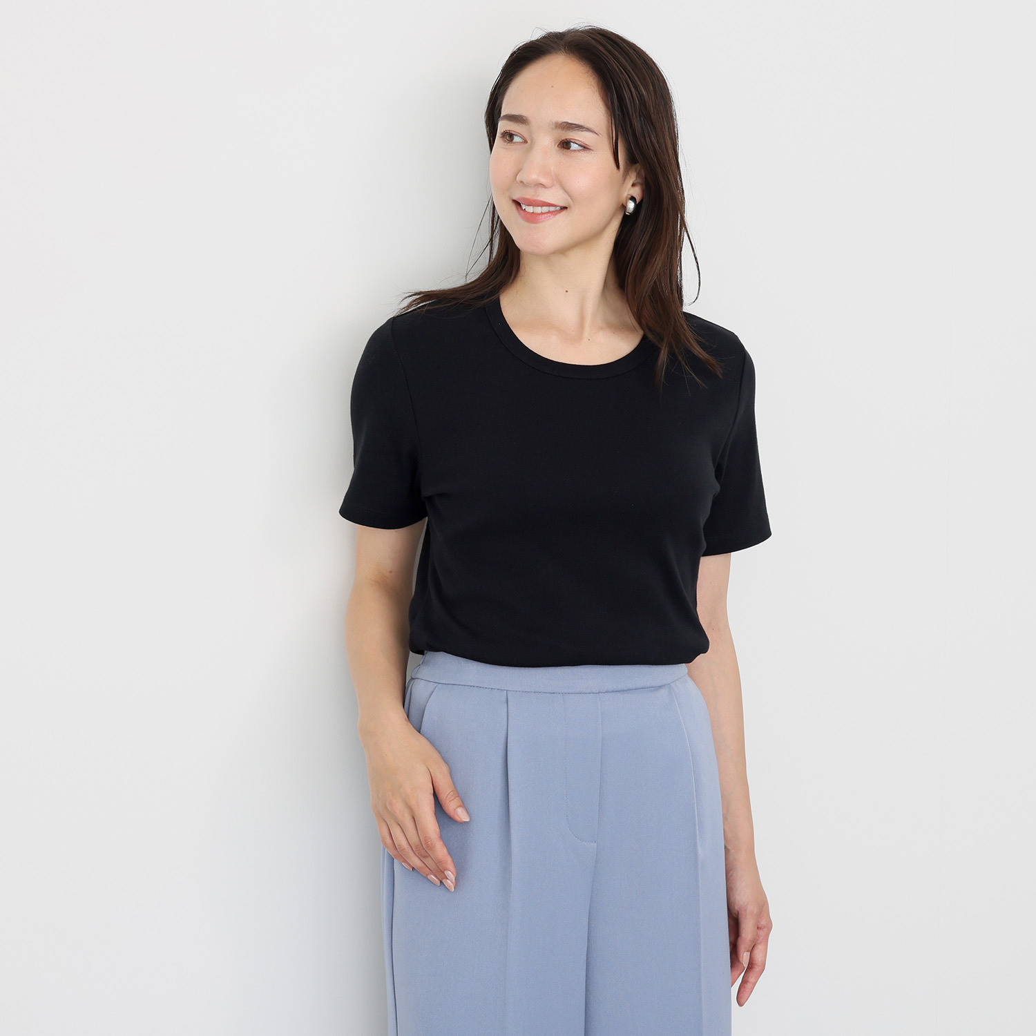 ポンデシャロン 日本製 半袖プルオーバー