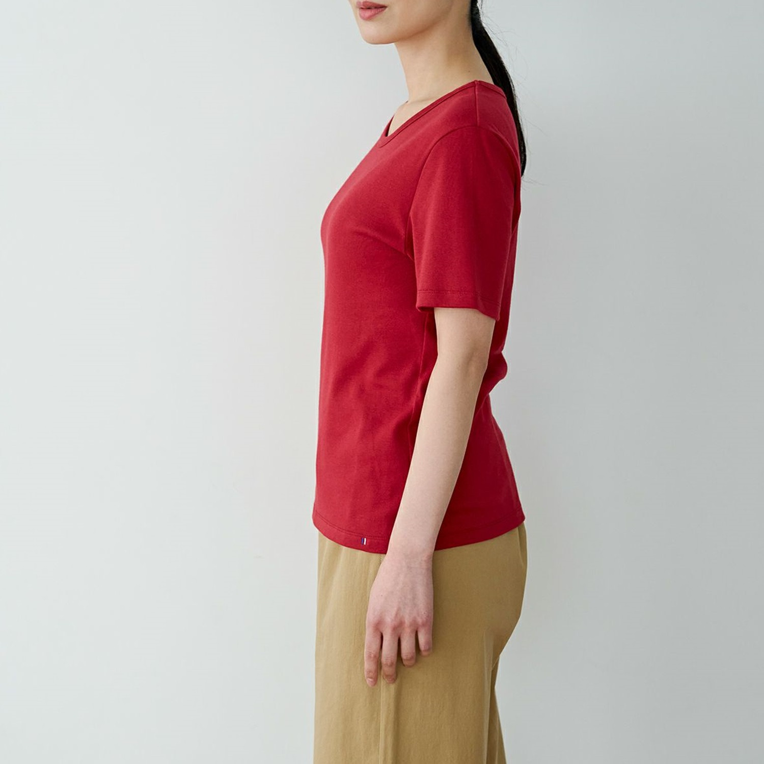 ポンデシャロン 日本製 半袖プルオーバー