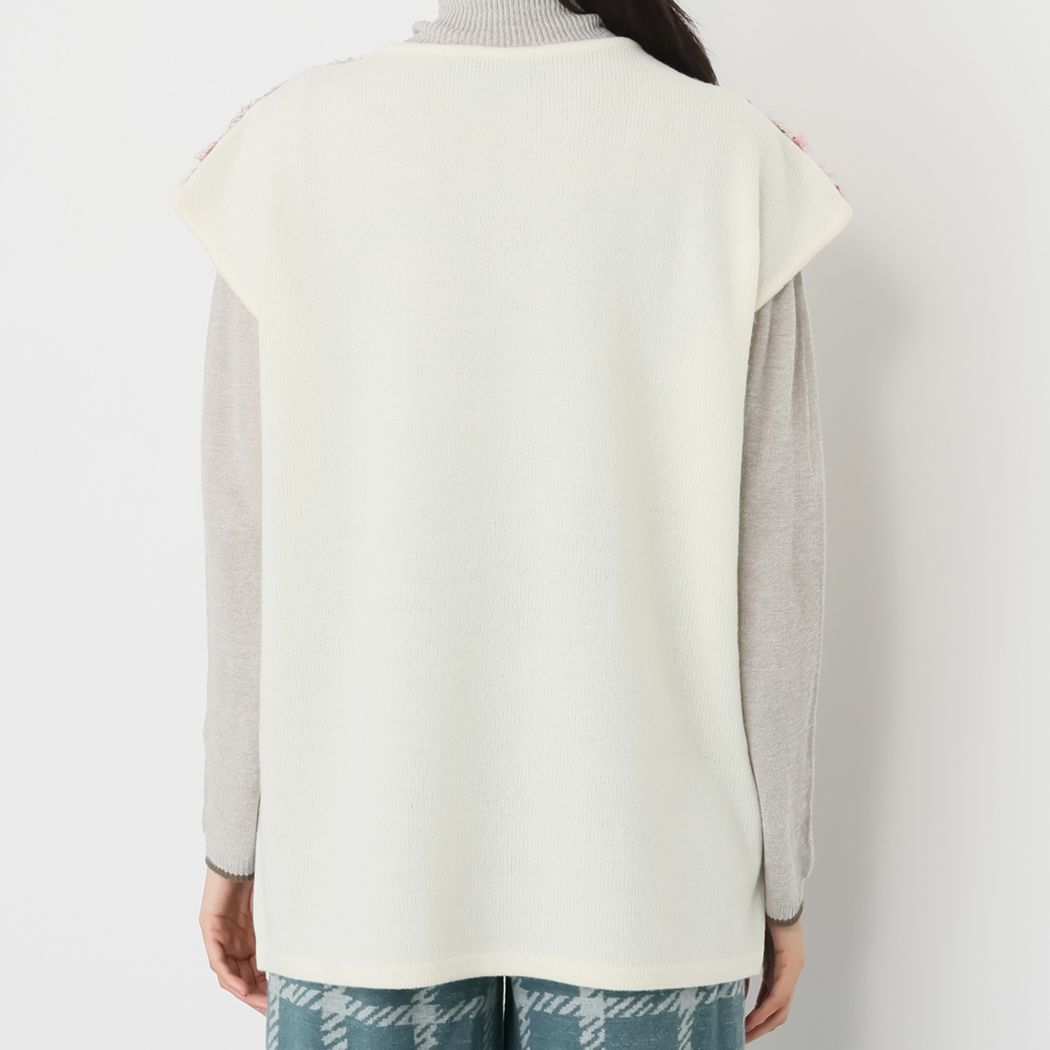 エム　アンド　キョウコ オールコード刺しゅう ベスト