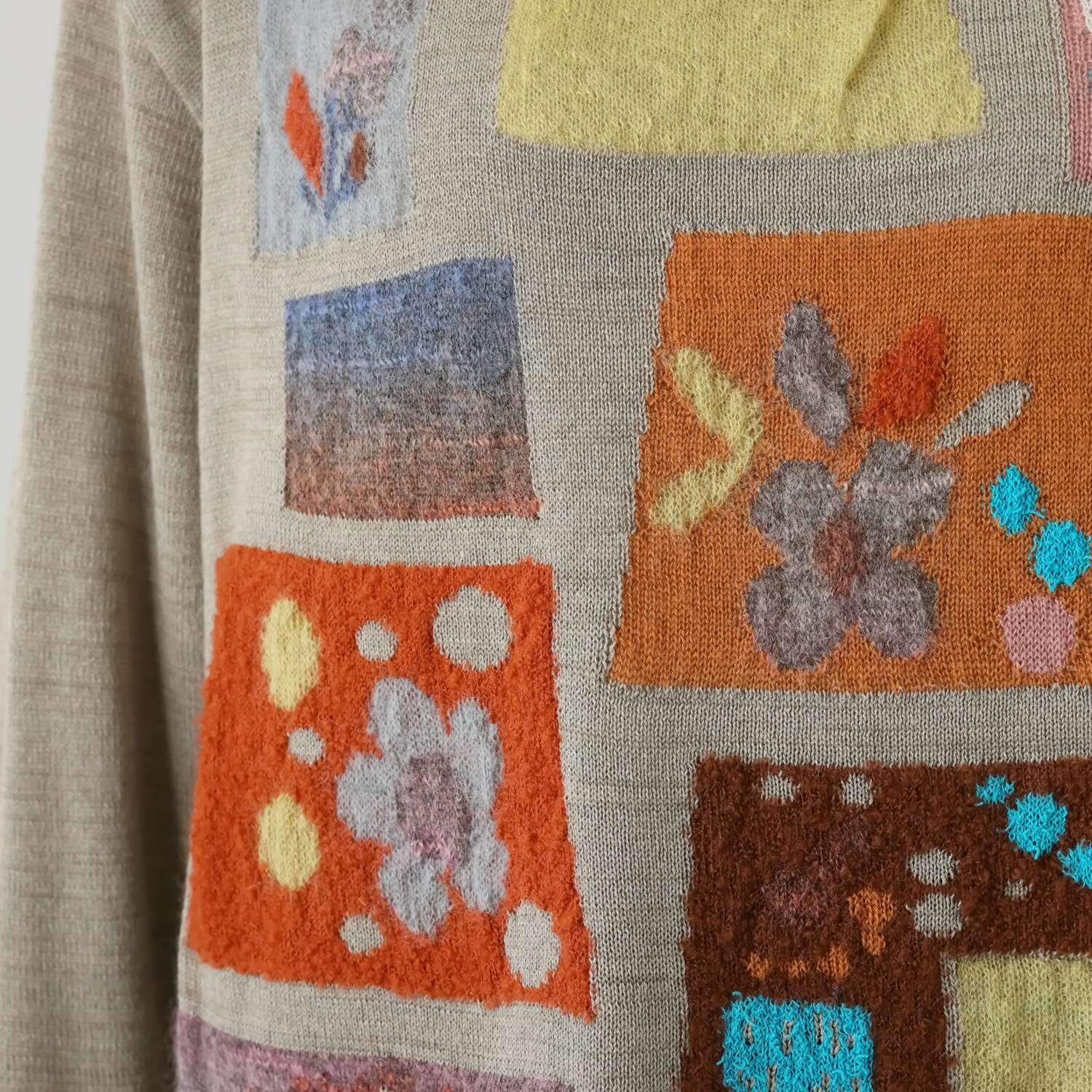 エム　アンド　キョウコ インターシャ プルオーバー