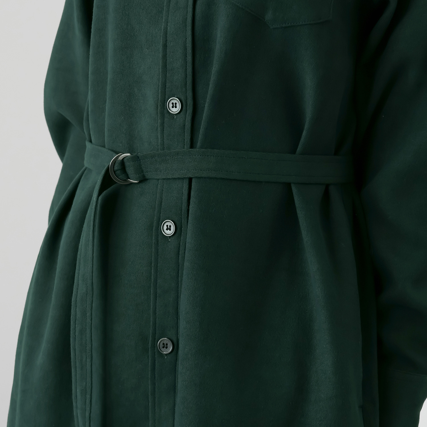 エイジャ 日常を彩る トラディショナルムードな シャツワンピース