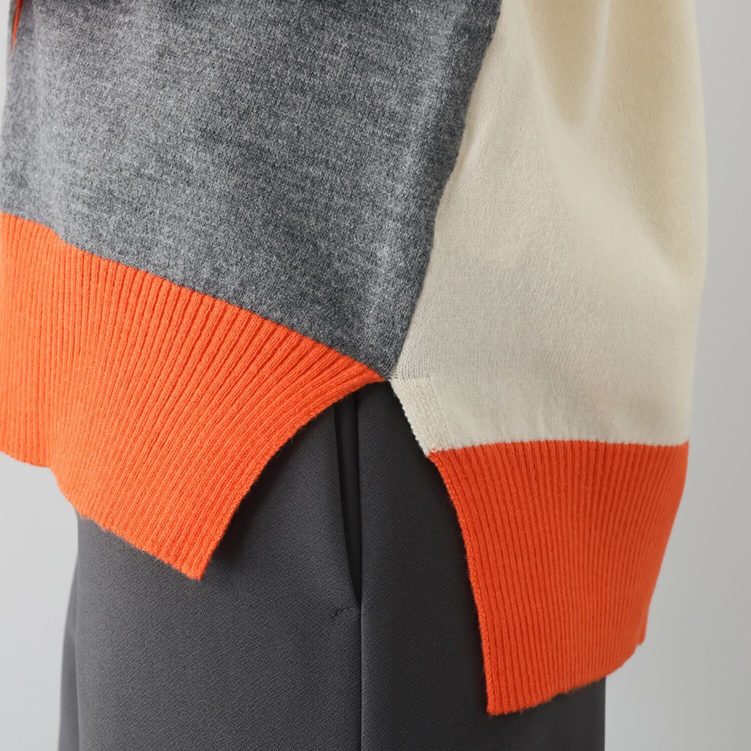 Ｋｕｎｎｙ． カラーブロック カーディガン