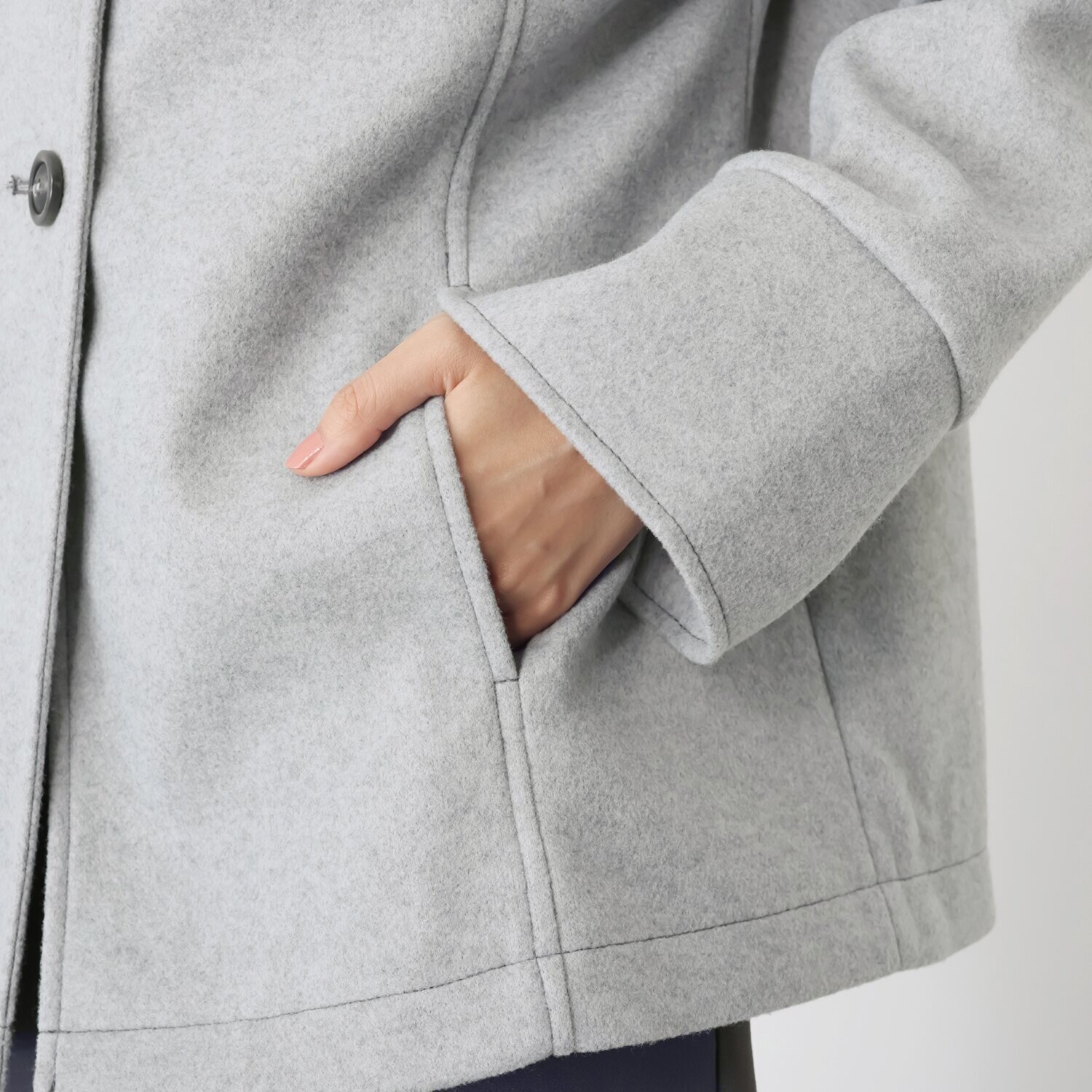 Ｋｕｎｎｙ． ステンカラー ショートコート