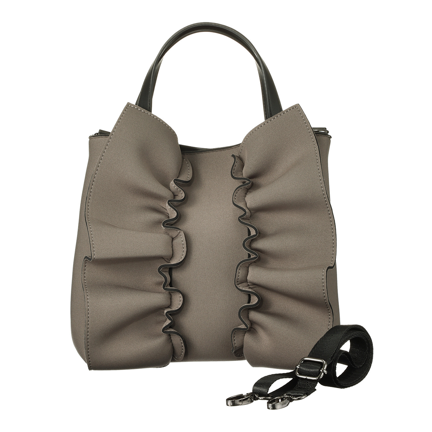 ダジュール フリルデザイン ２ウェイバッグ