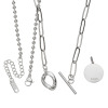 ステロ ステンレス ネックレス＆ ペンダントトップ コーディネイト３点セット