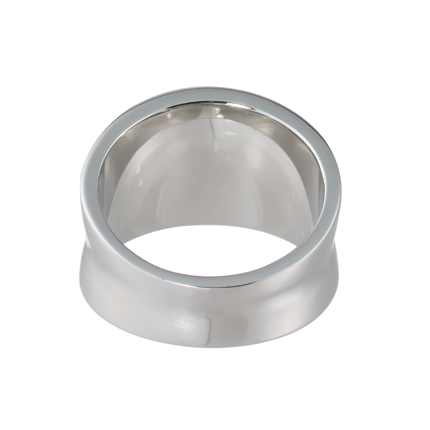 ステロ ステンレス ワイドカーブ リング