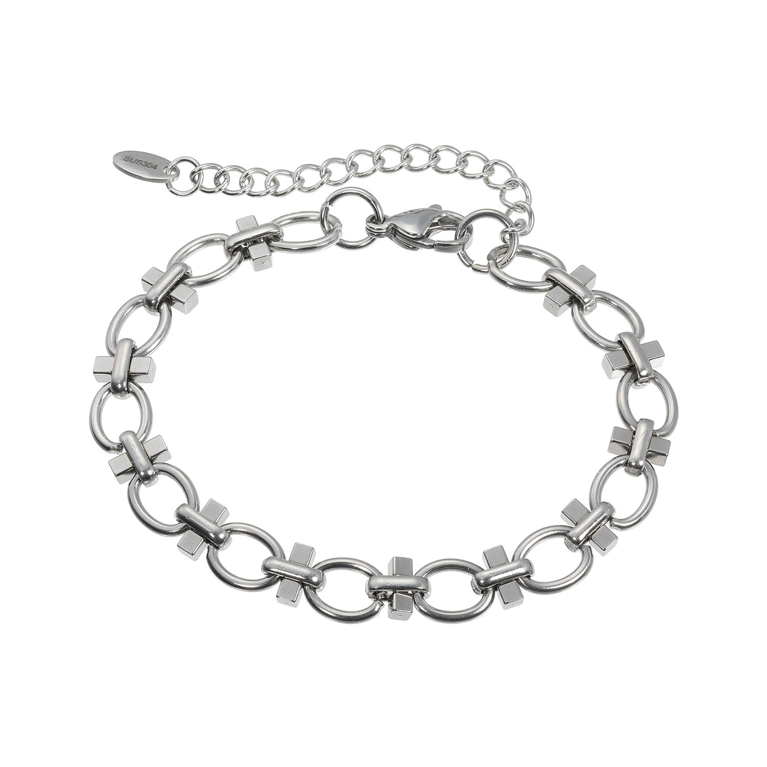 ステロ ステンレス リンクチェーン ブレスレット