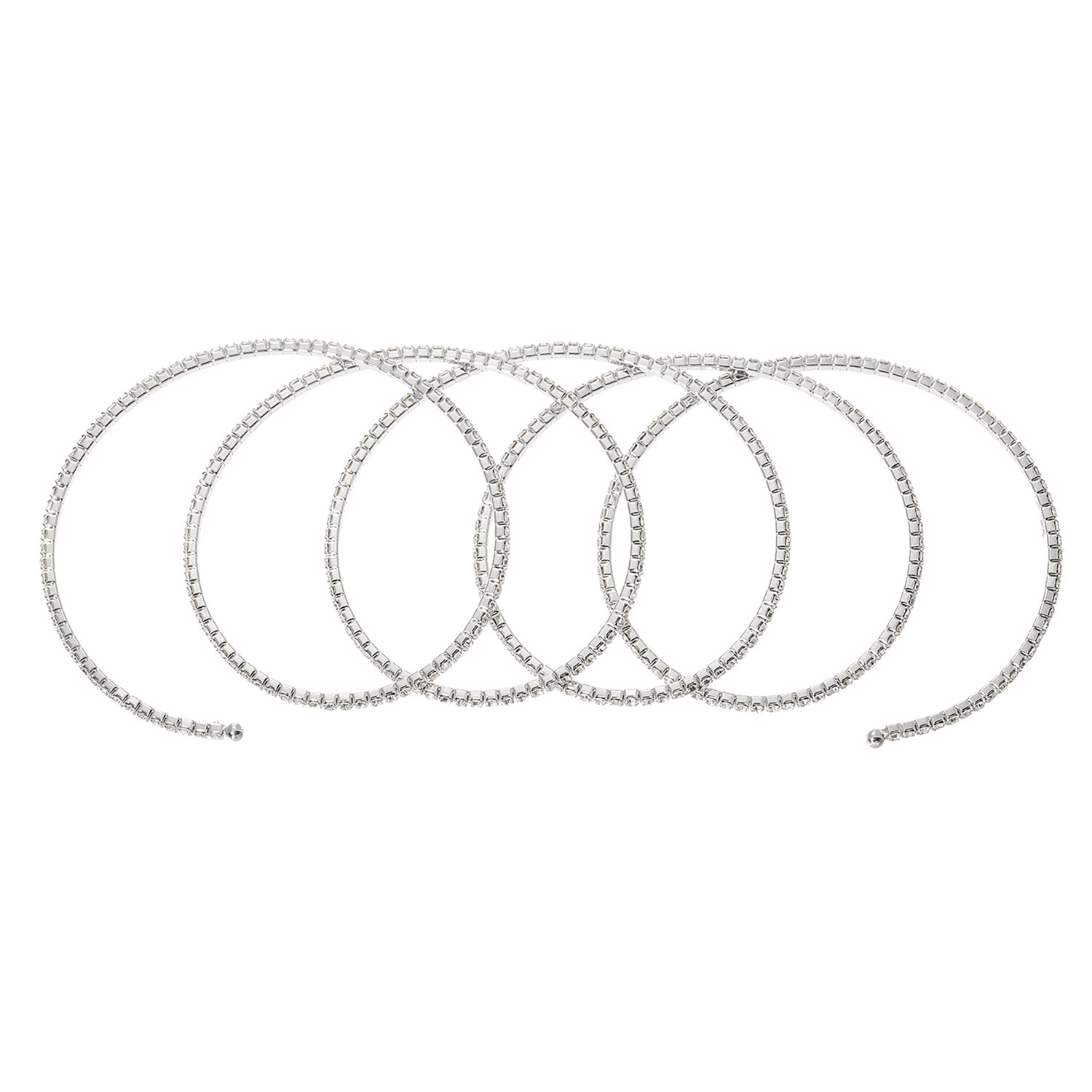 マイビジュー キラキラビジュウ ５連ワイヤーバングル