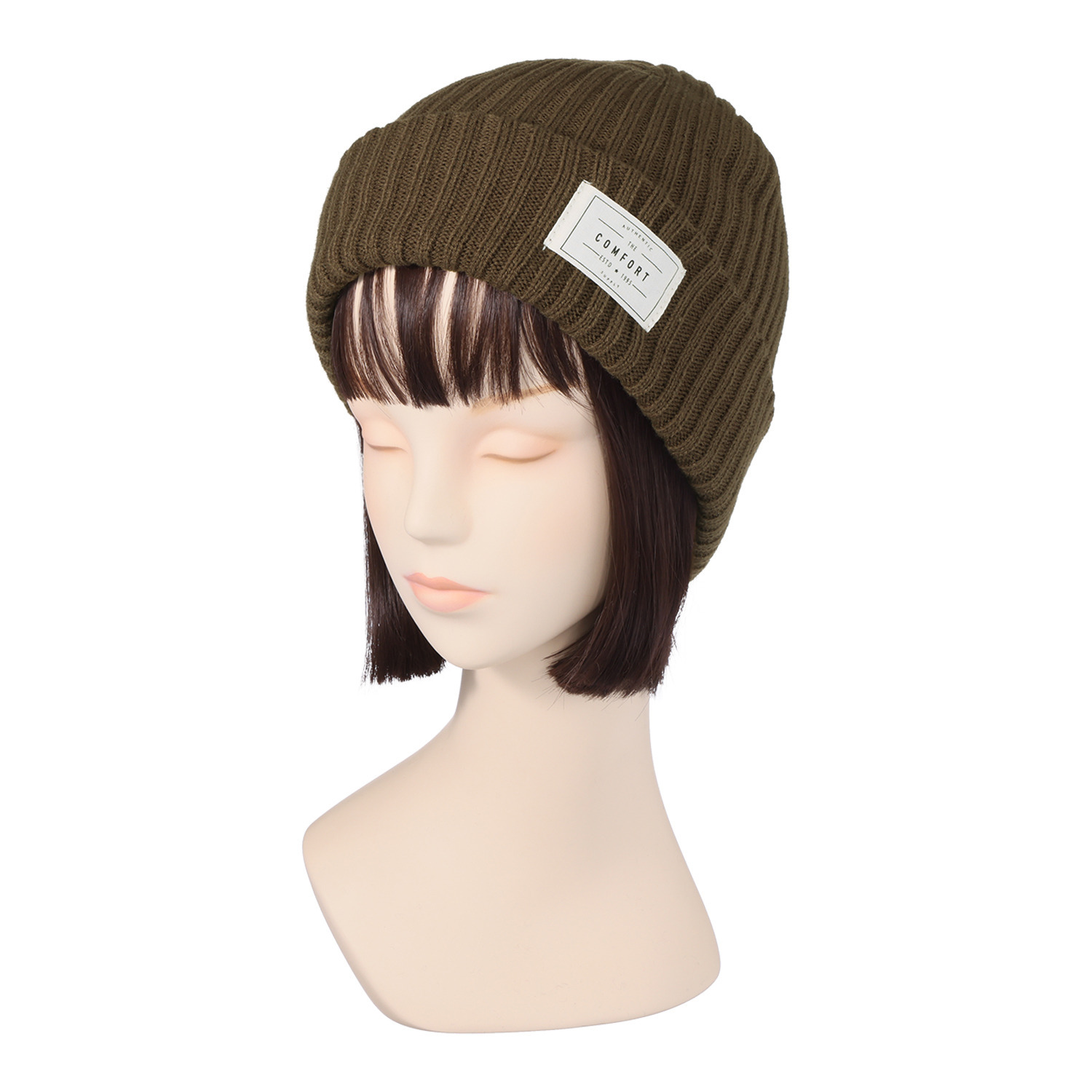 かわいい雑貨屋さん グロリア リブニット帽