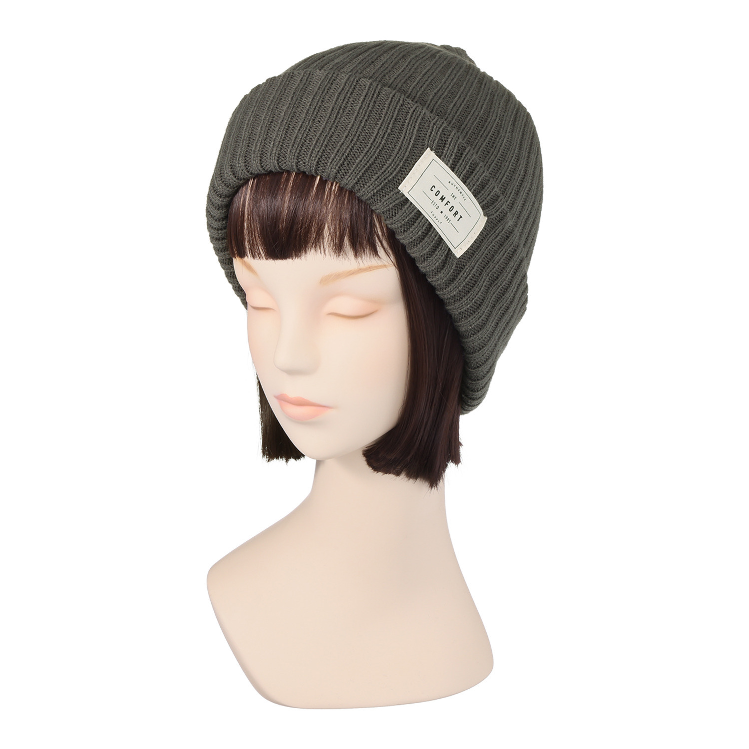 かわいい雑貨屋さん グロリア リブニット帽