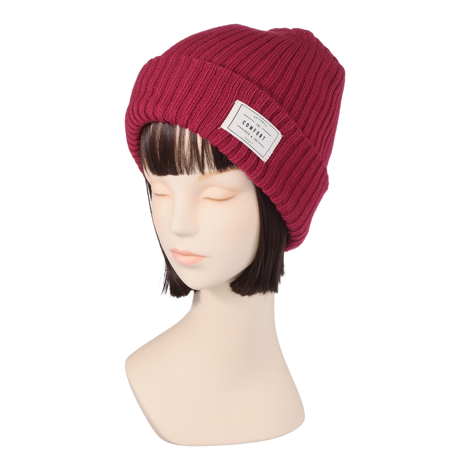 かわいい雑貨屋さん グロリア リブニット帽