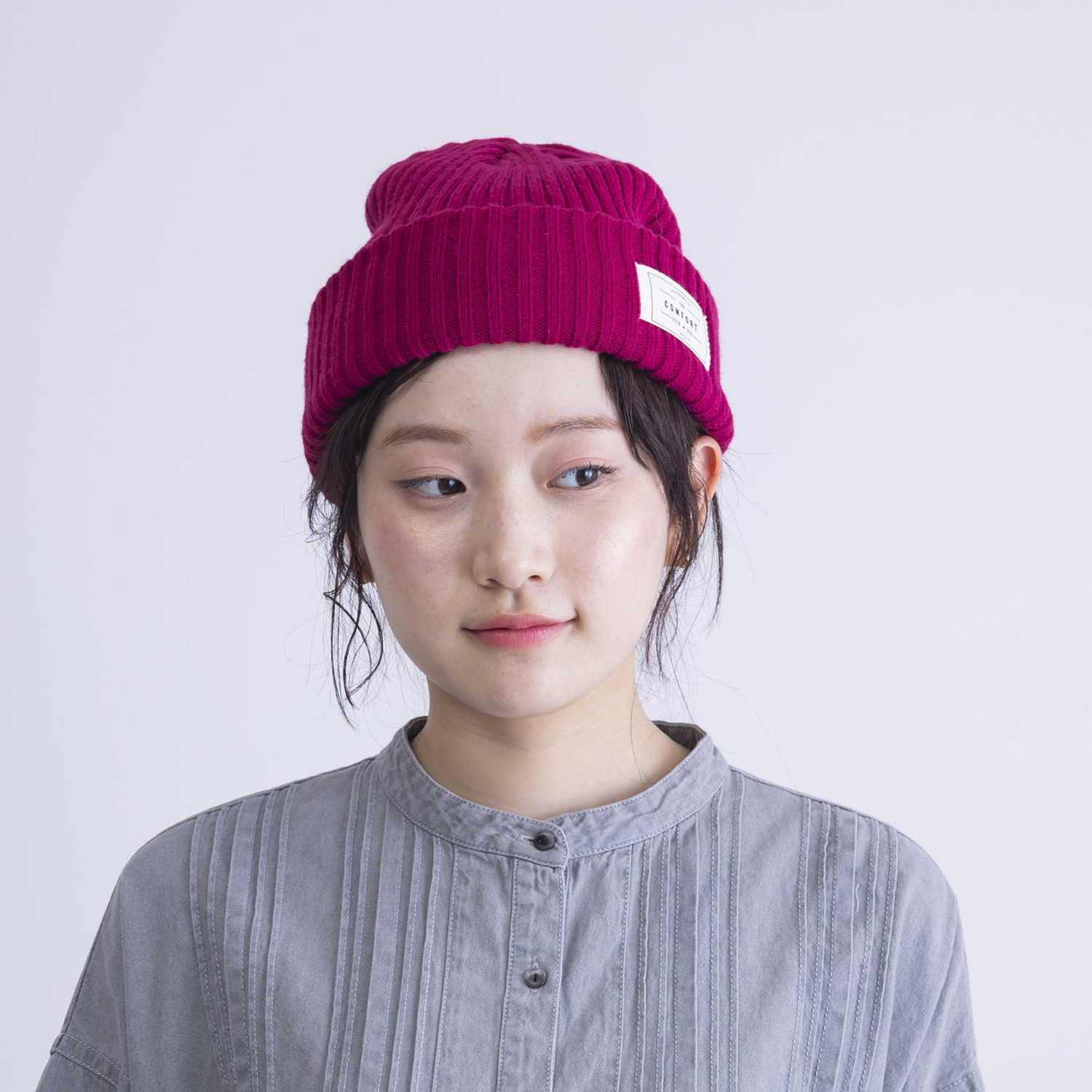 かわいい雑貨屋さん グロリア リブニット帽