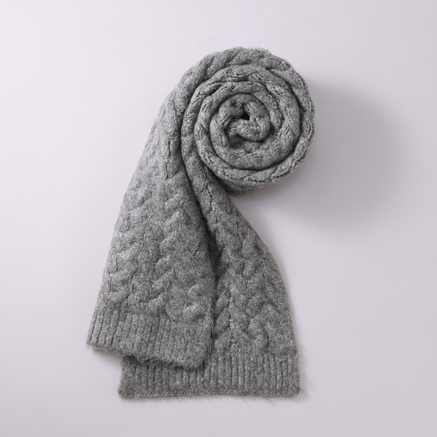 かわいい雑貨屋さん グロリア ジグザグ編み ニットマフラー