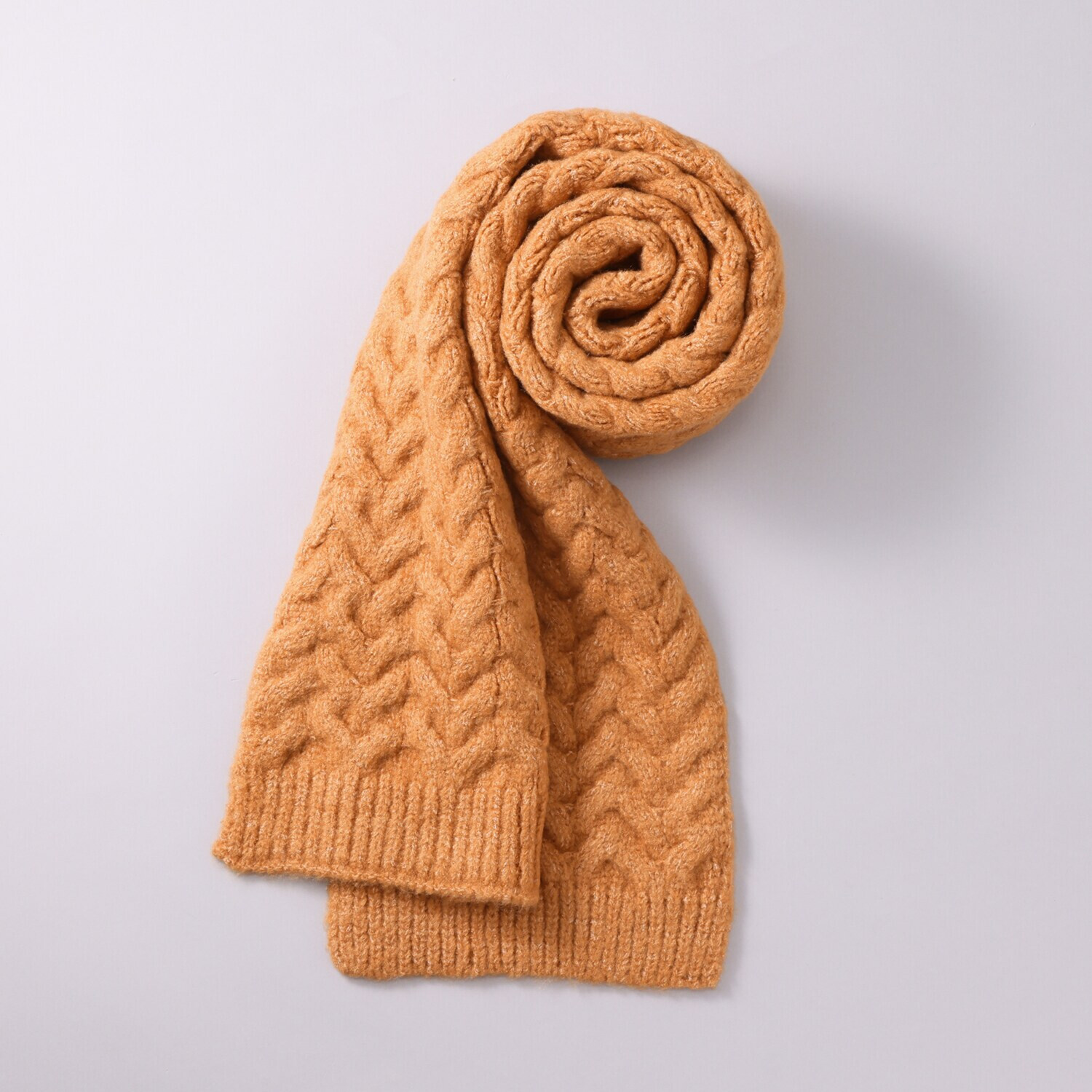 かわいい雑貨屋さん グロリア ジグザグ編み ニットマフラー