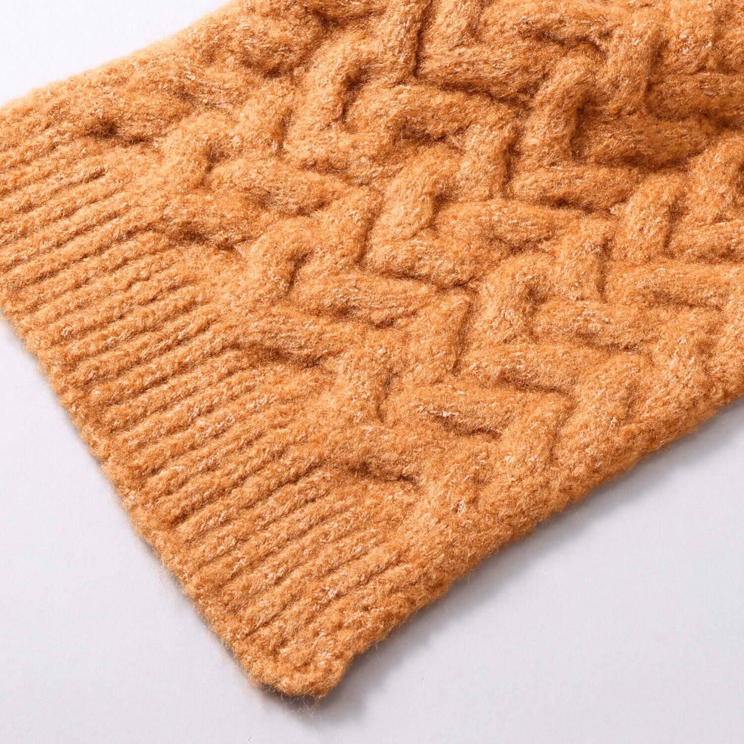 かわいい雑貨屋さん グロリア ジグザグ編み ニットマフラー