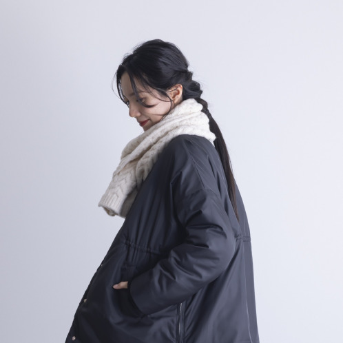 かわいい雑貨屋さん グロリア ジグザグ編み ニットマフラー