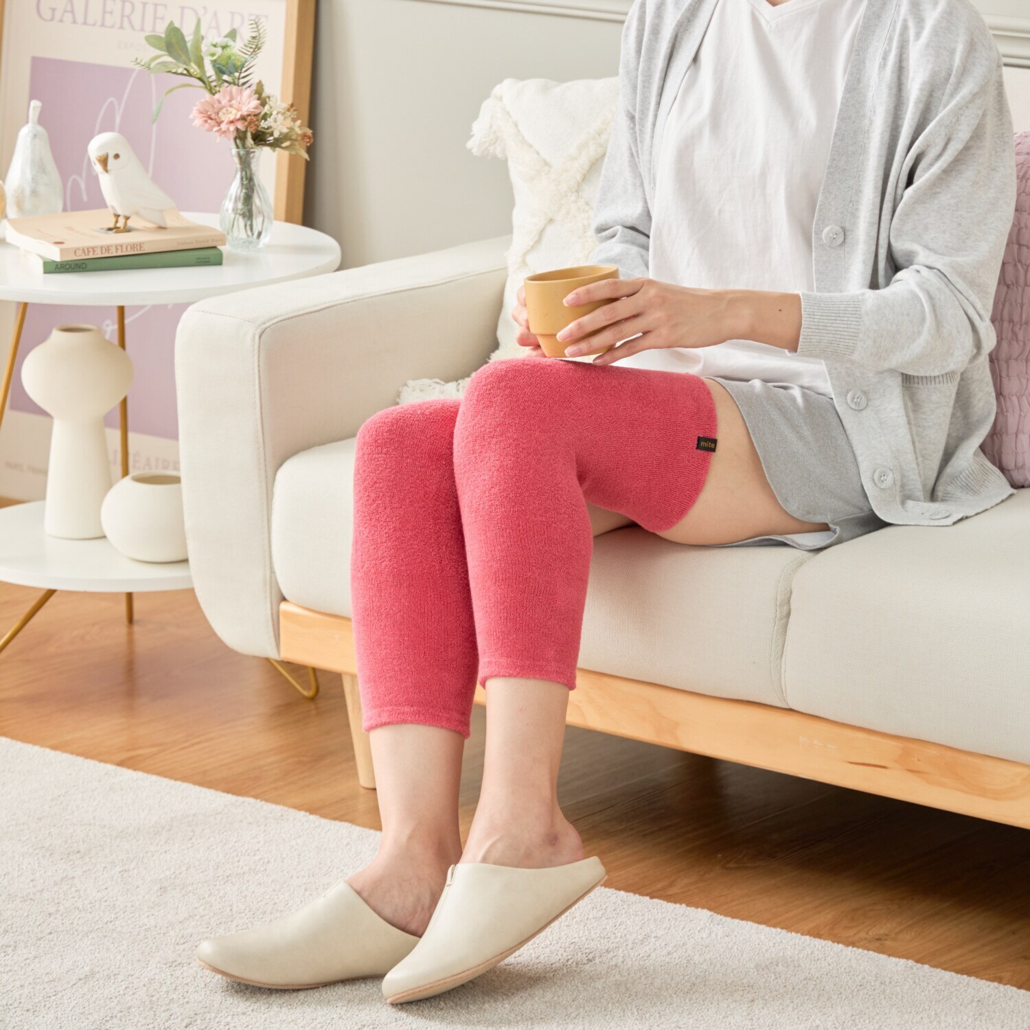 ミーテ ひざ太ももカバー