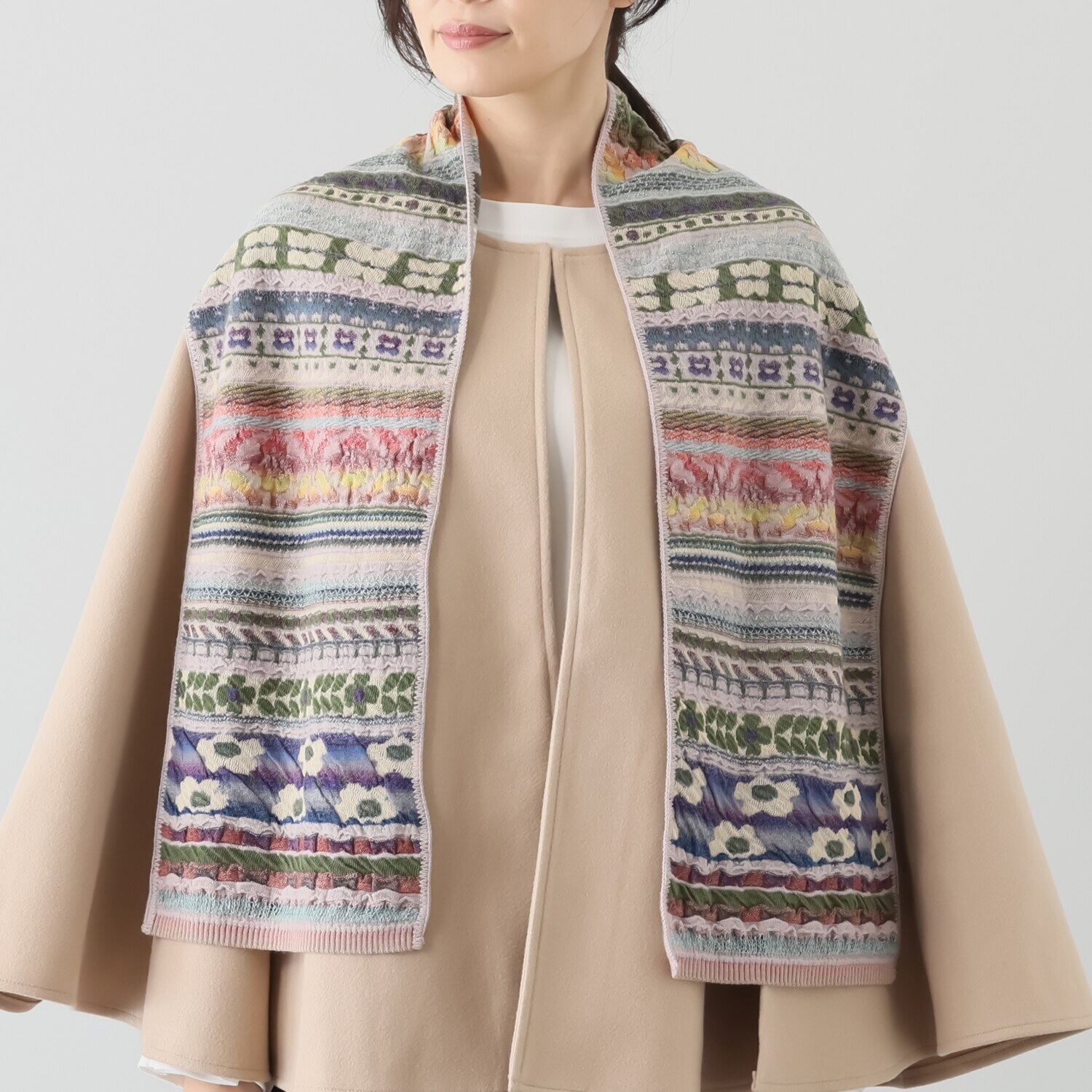 エム　アンド　キョウコ 実りの森 マフラー