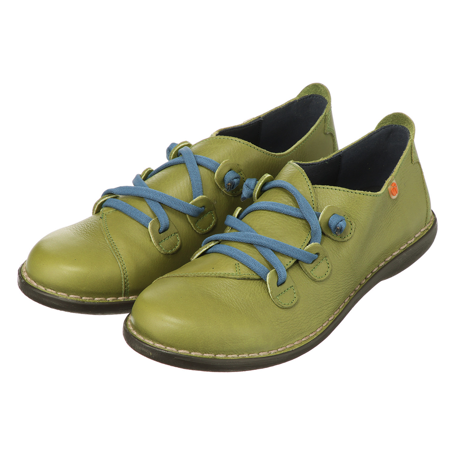 ジャングラ ＜スペイン製＞ 着脱簡単 牛革レースアップシューズ