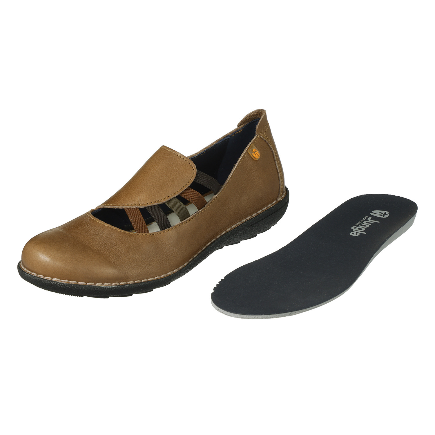 ジャングラ ＜スペイン製＞ 軽量快適 牛革カジュアルシューズ