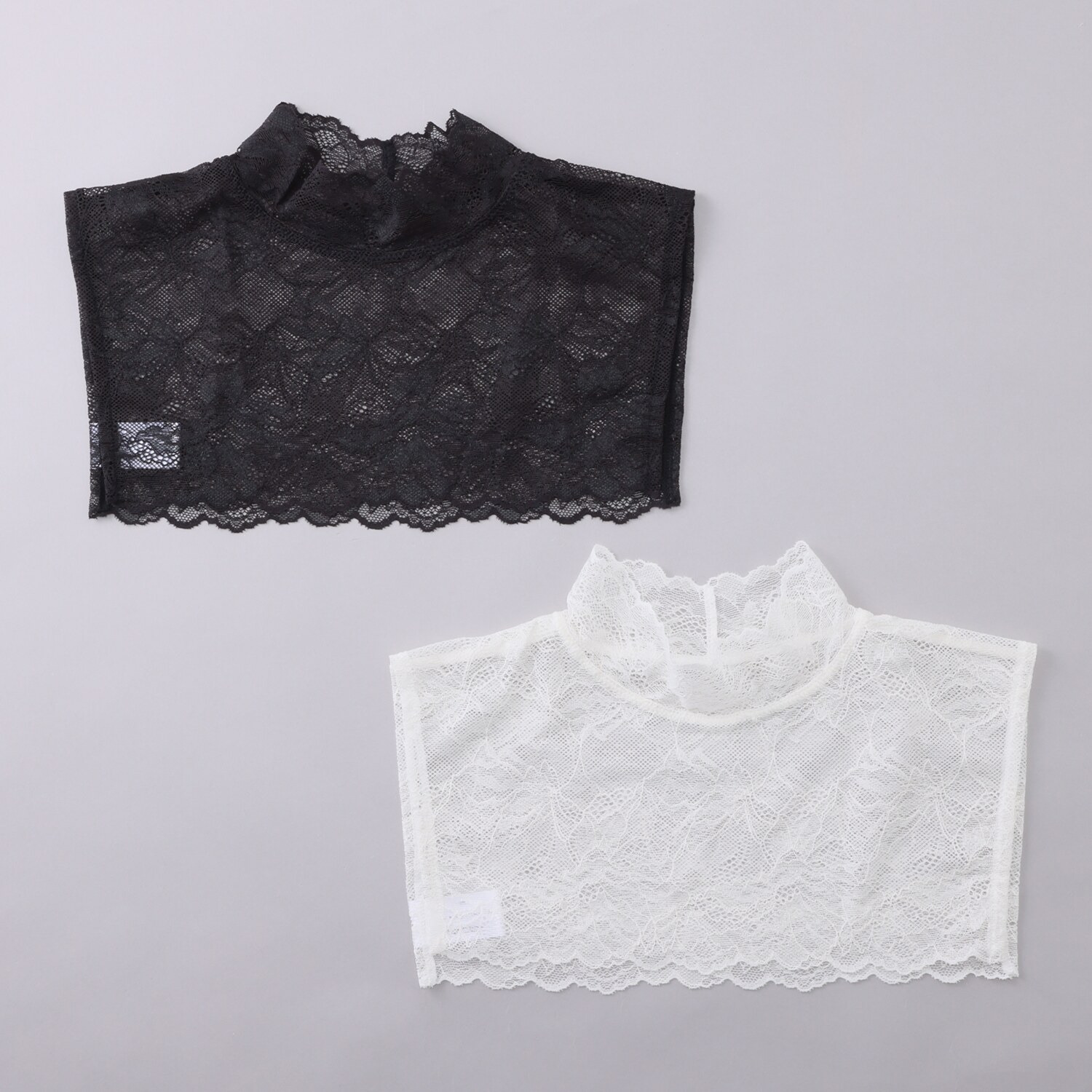 マリランテ タケダレース製 ストレッチレース使用 付け襟２枚セット