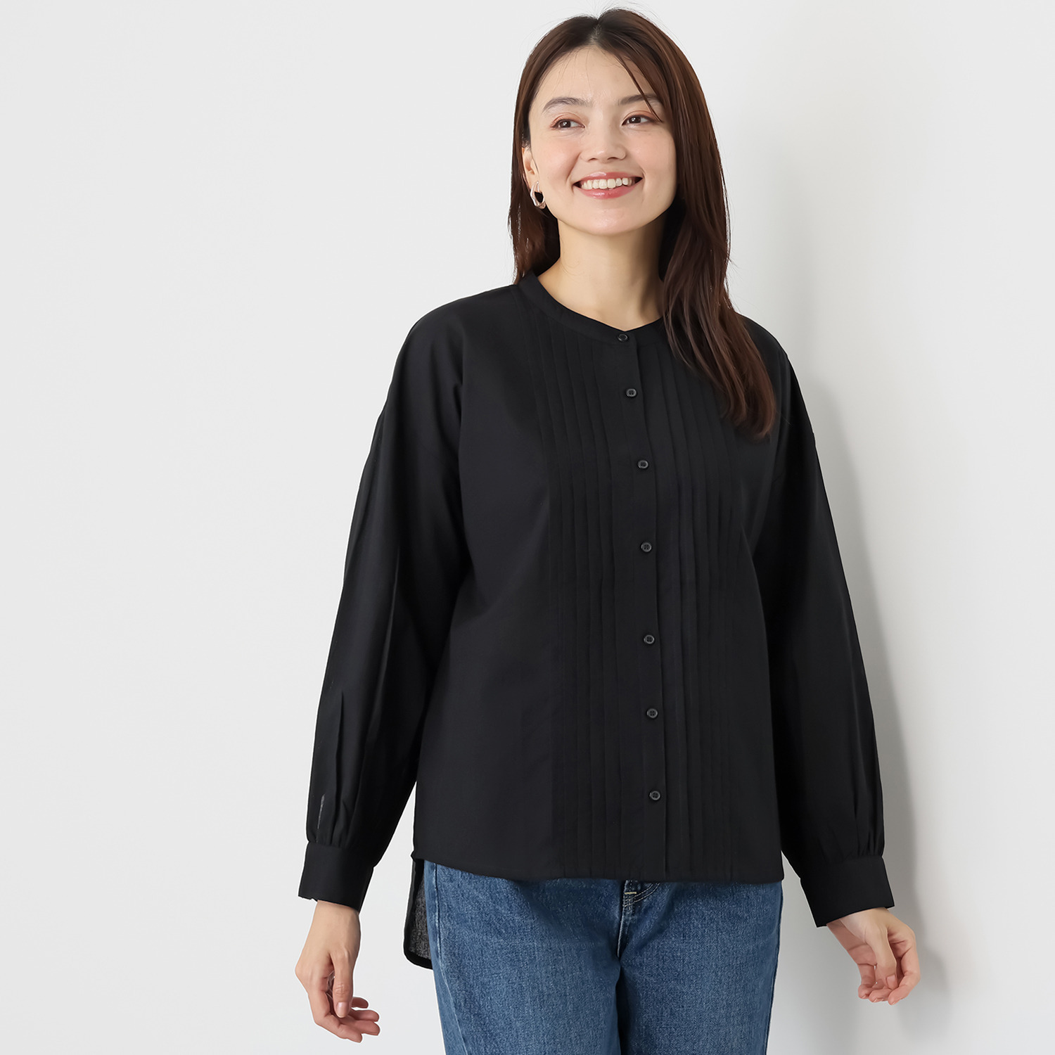 エムエムオー フロントタック ブラウス