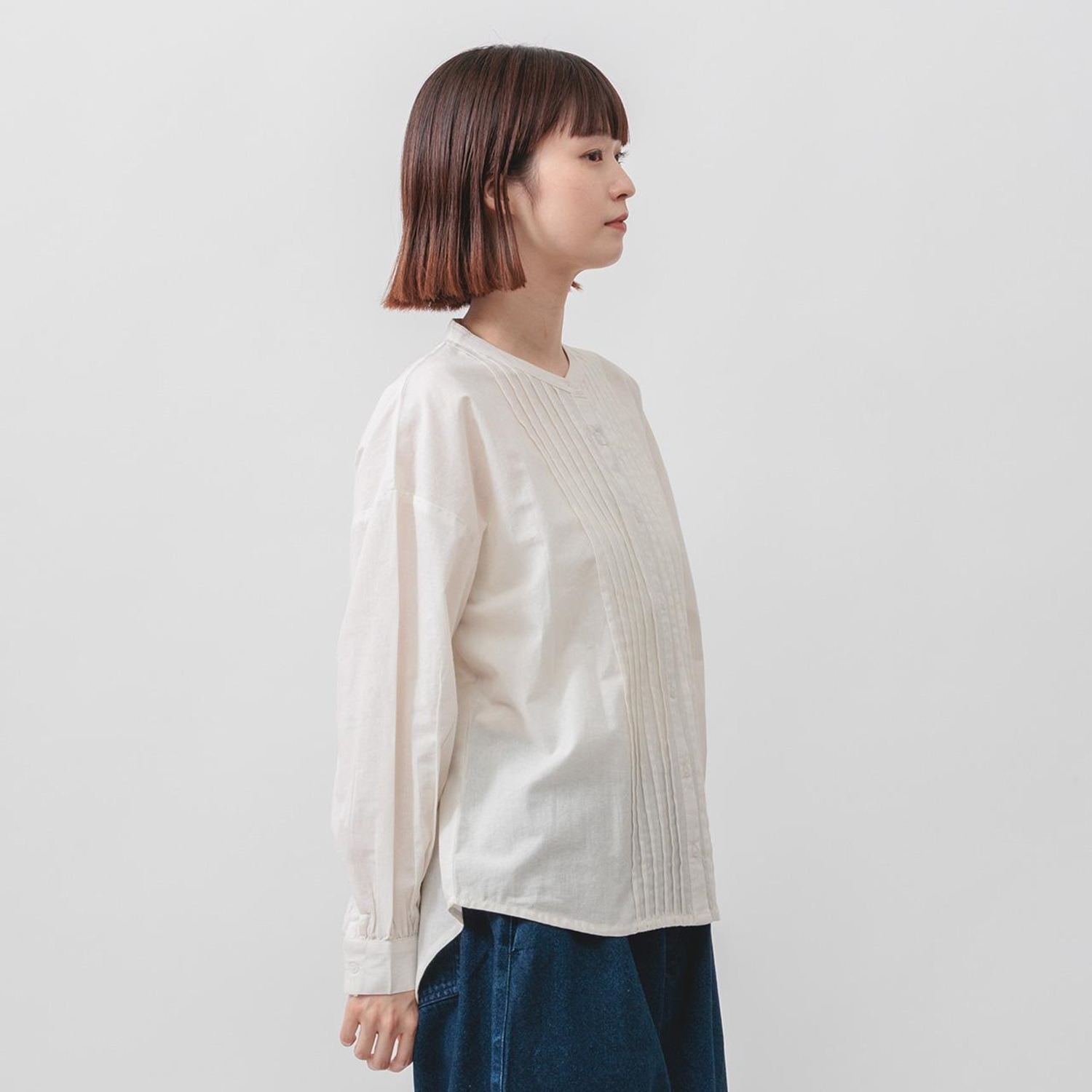 エムエムオー フロントタック ブラウス