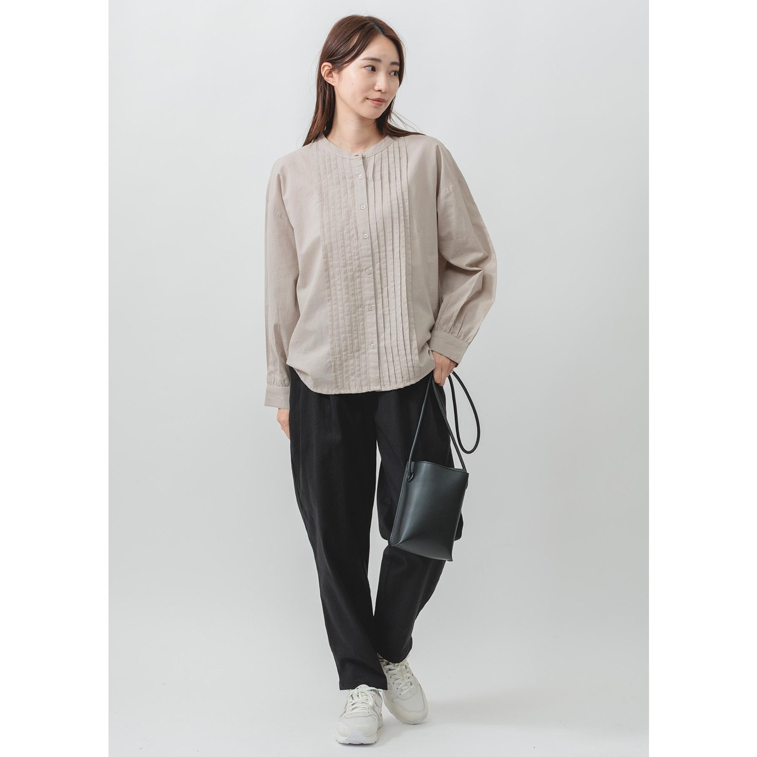 エムエムオー フロントタック ブラウス