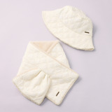 アッピア あったかキルティング ハット＆マフラーセット