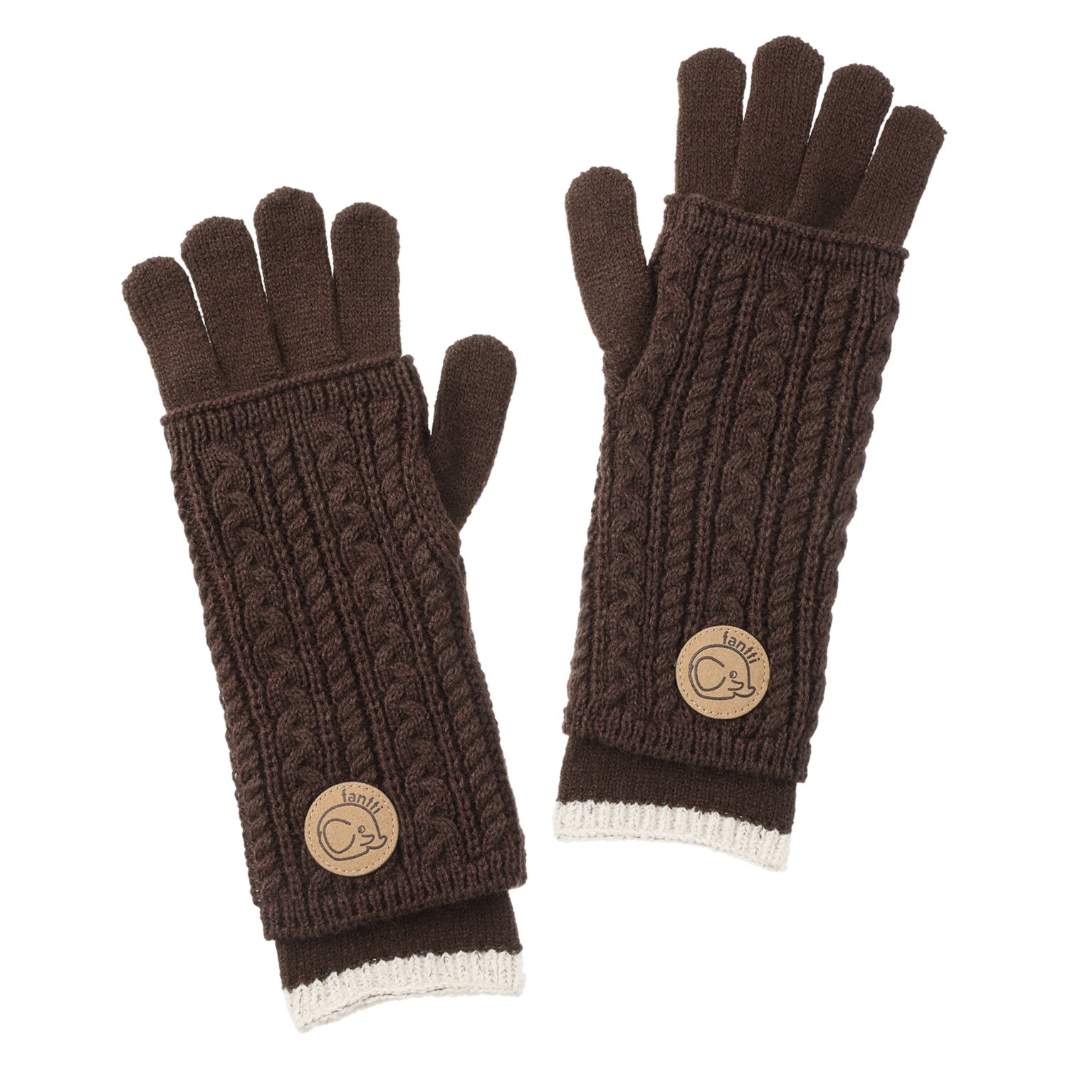 ファンティ 重ねても単体でも ３ウェイで使える 使い分け上手な ハンドカバー＆グローブ