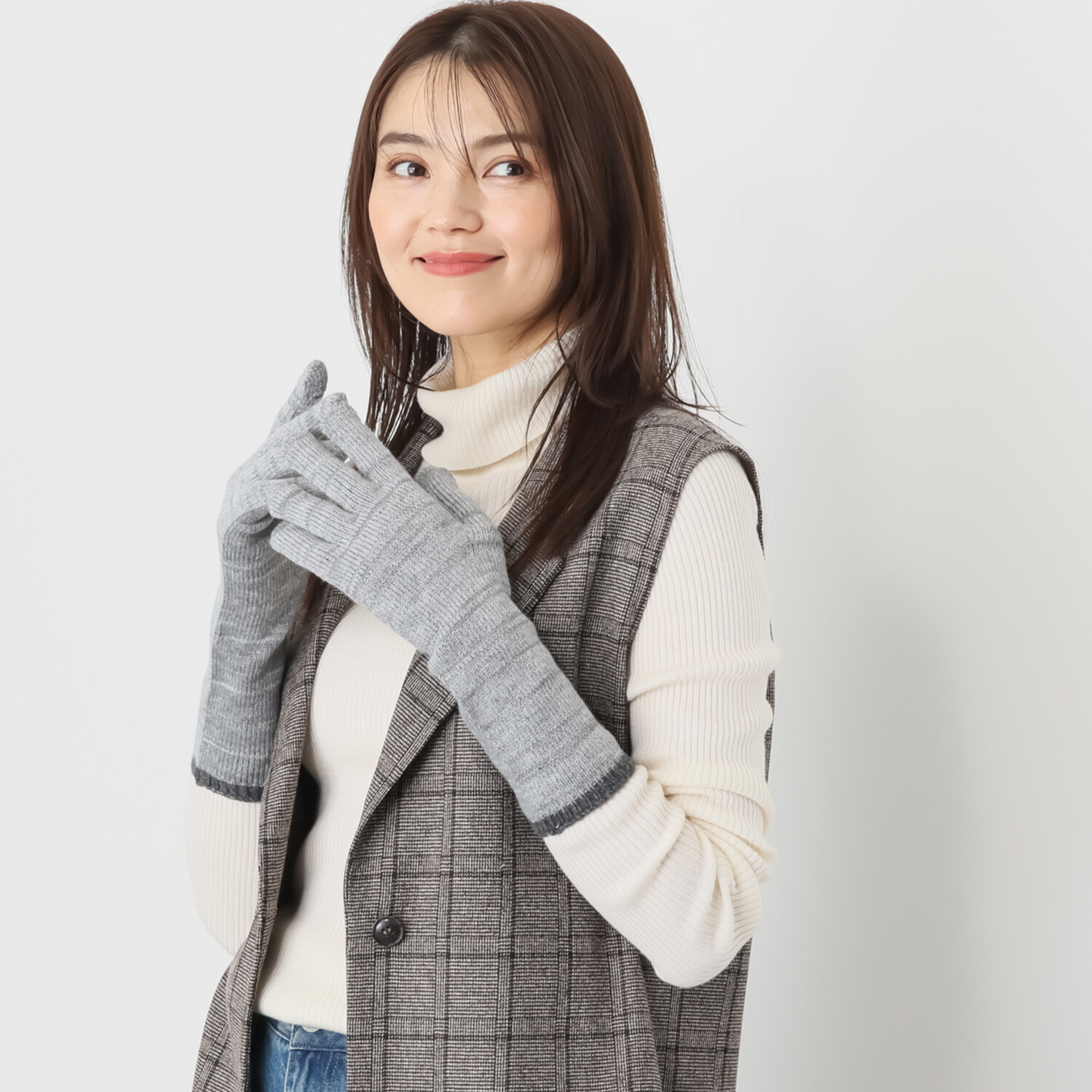 ファンティ 重ねても単体でも ３ウェイで使える 使い分け上手な ハンドカバー＆グローブ