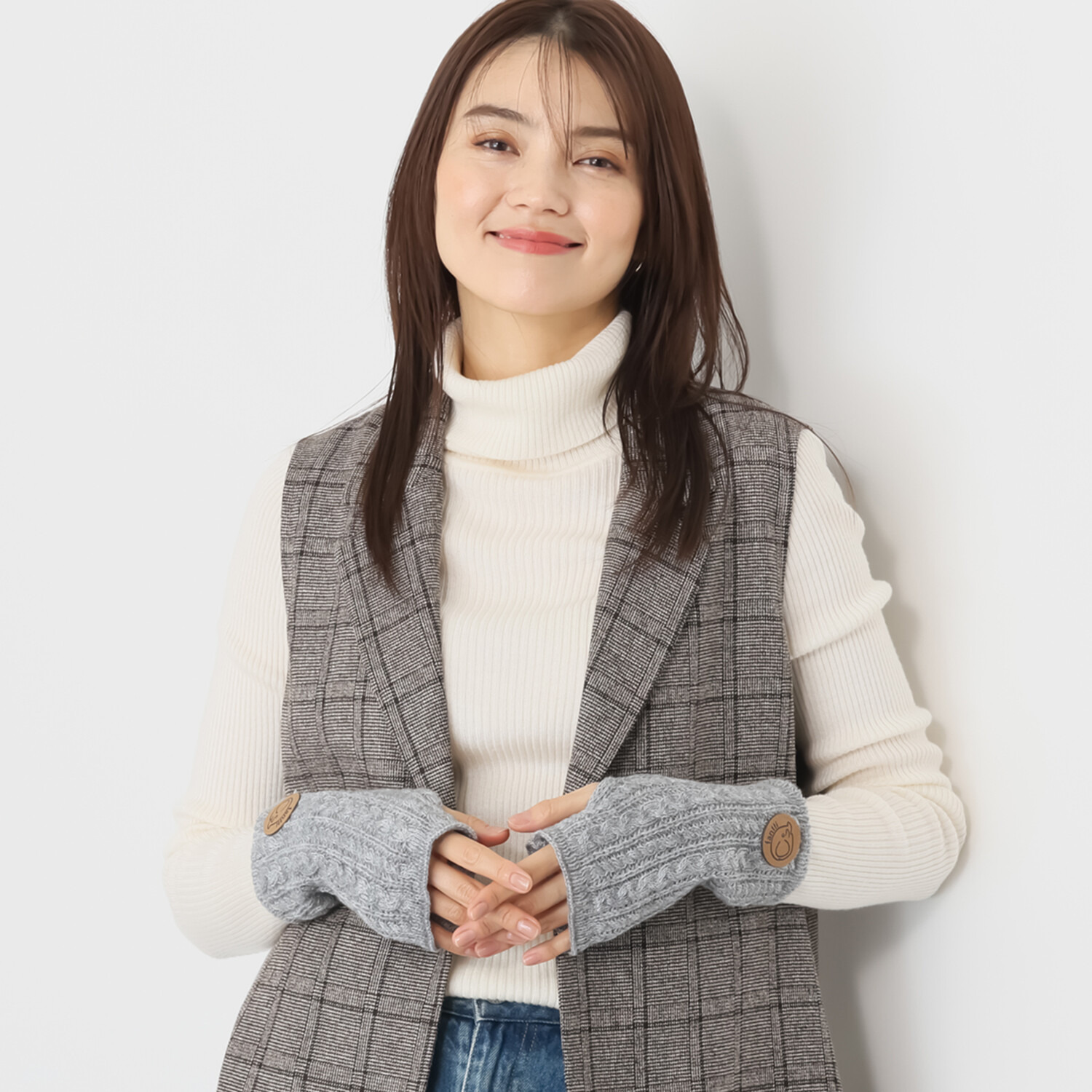 ファンティ 重ねても単体でも ３ウェイで使える 使い分け上手な ハンドカバー＆グローブ