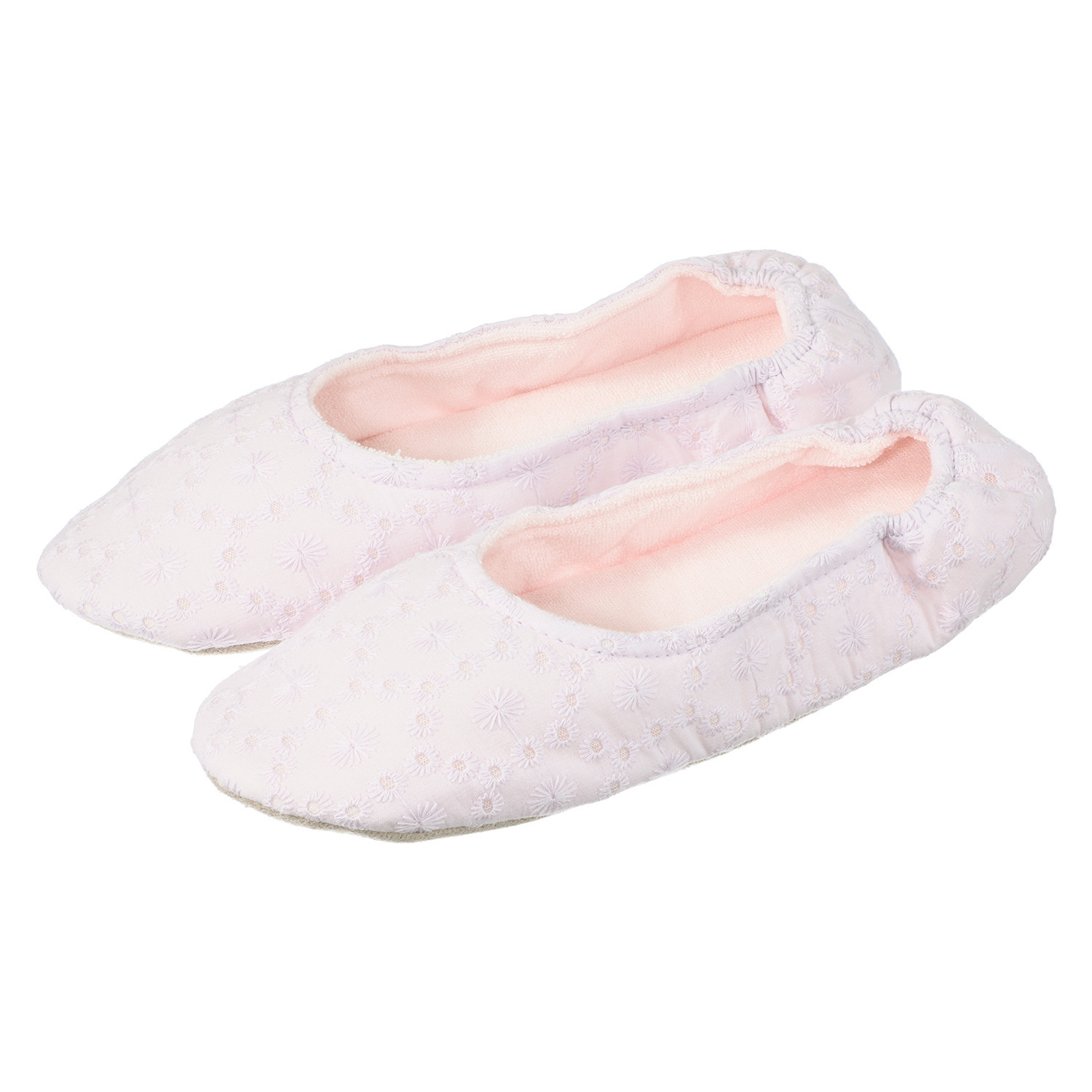 かわいい雑貨屋さん グロリア 巾着付 総レース携帯スリッパ