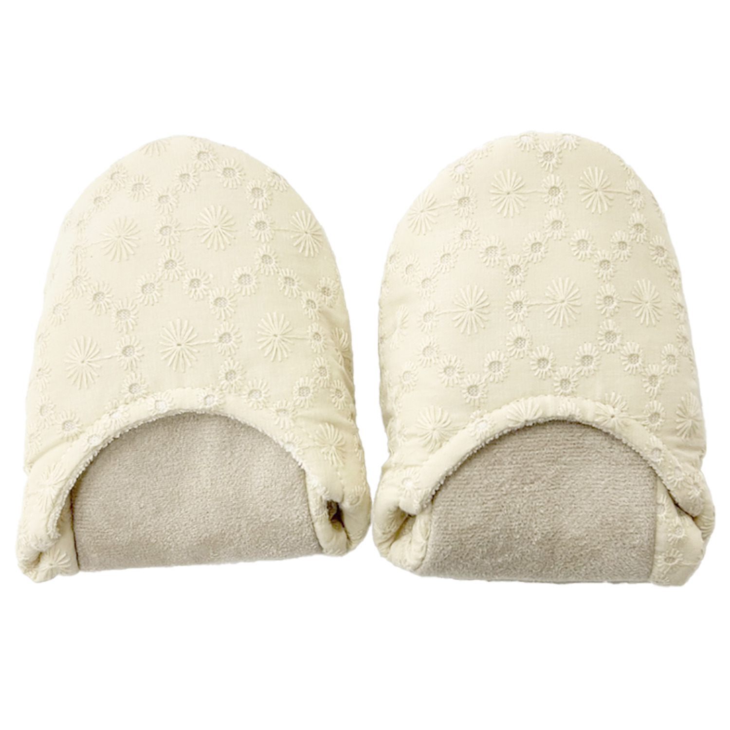 かわいい雑貨屋さん グロリア 巾着付 総レース携帯スリッパ