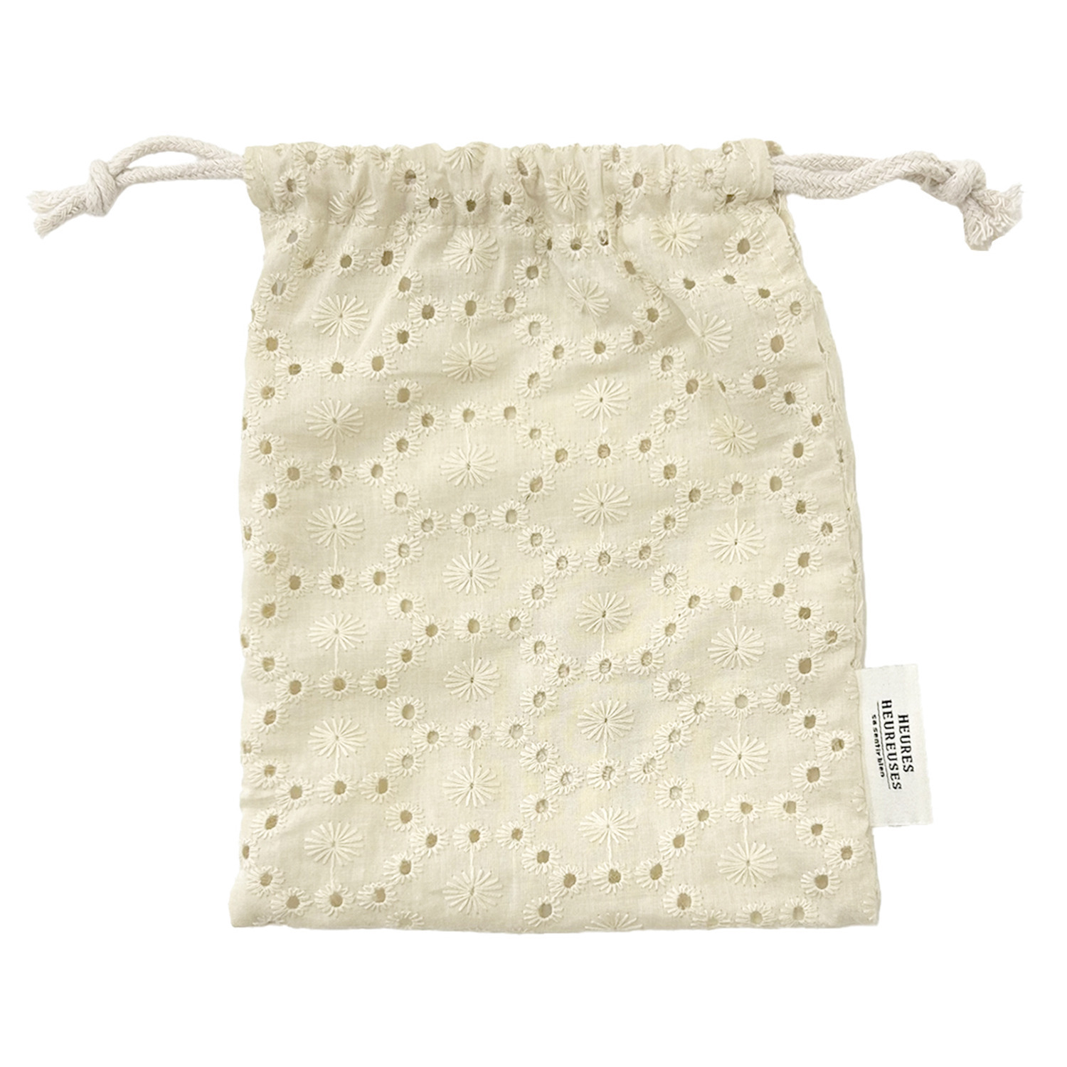 かわいい雑貨屋さん グロリア 巾着付 総レース携帯スリッパ