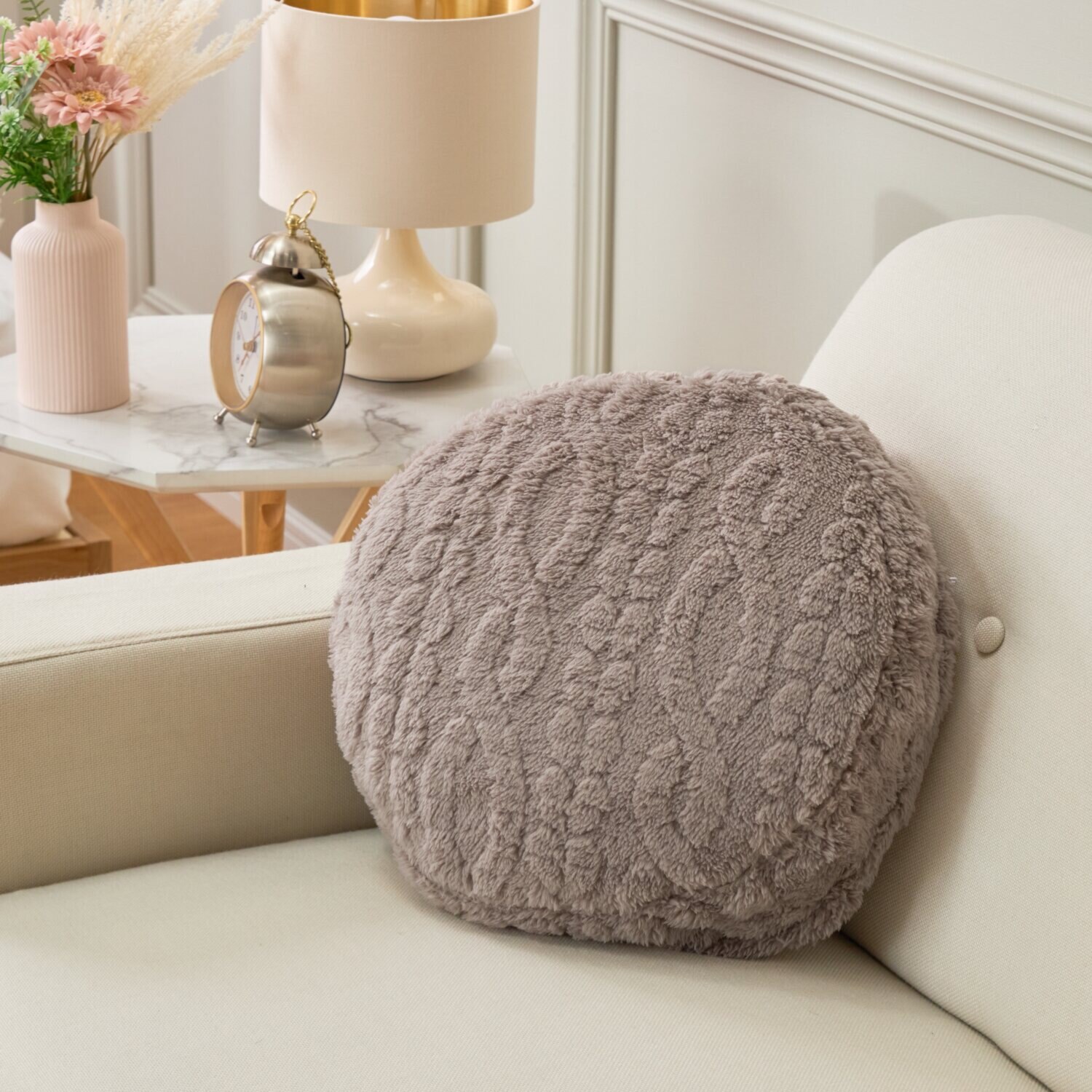 ｎｉｓｈｉｋａｗａ ケーブルニットデザイン クッションイン ハーフブランケット