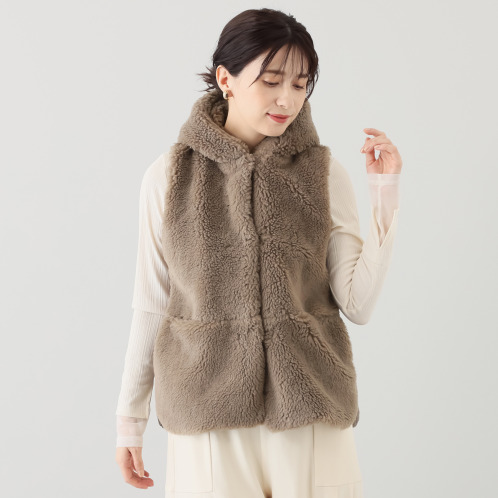 クリン　ヨシキ　プードルボア　ダウンベスト