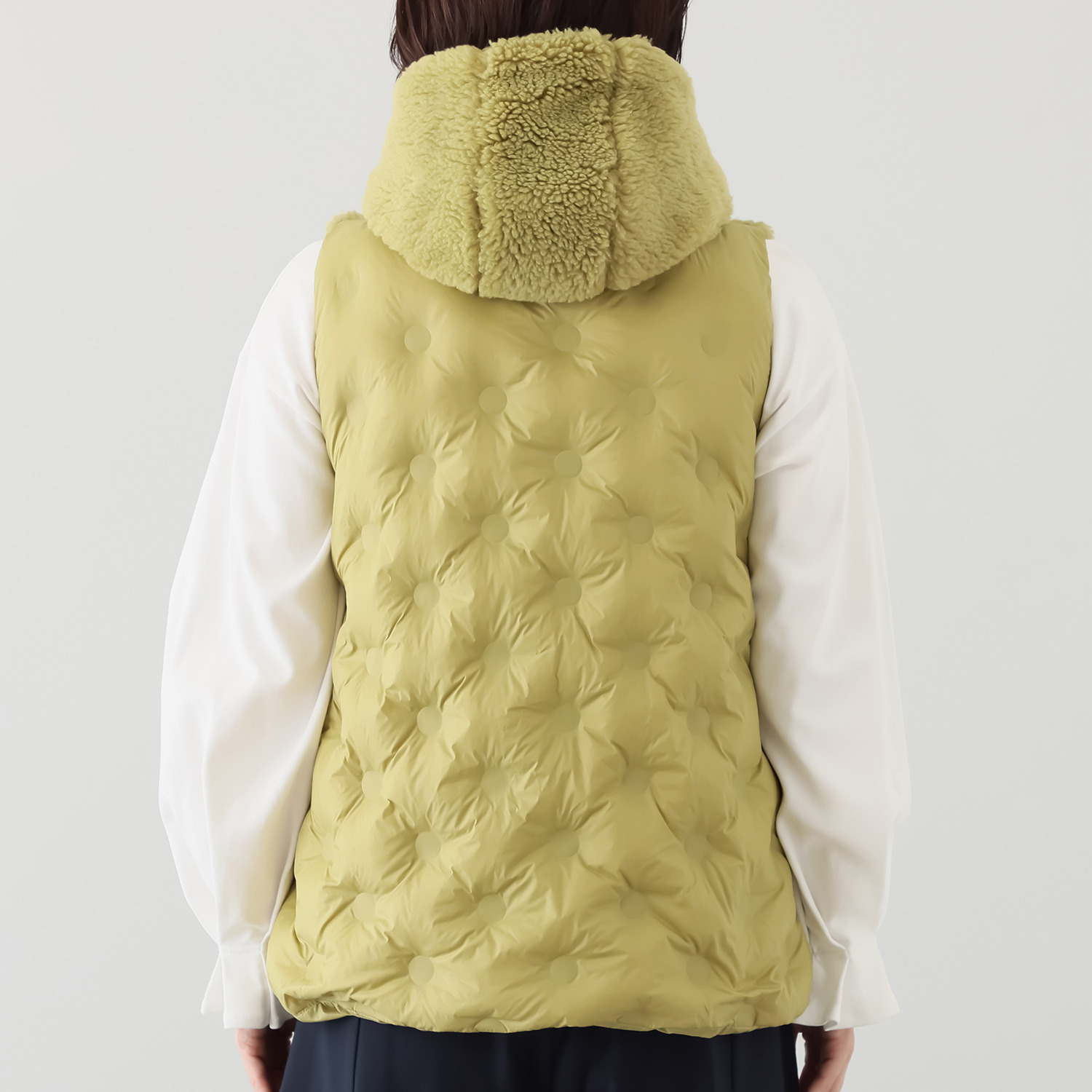 クリン　ヨシキ プードルボア ダウンベスト