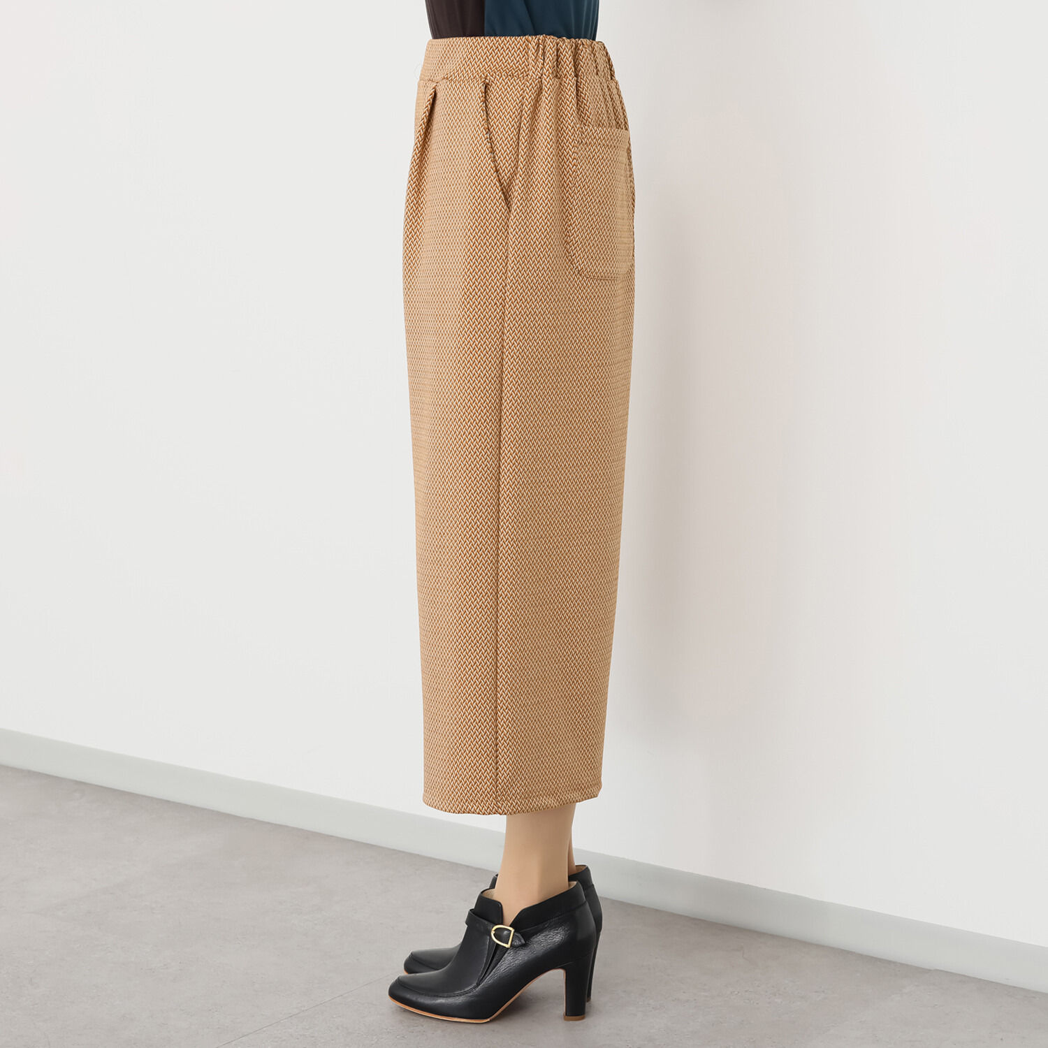 クリン　ヨシキ ジャガード ガウチョパンツ