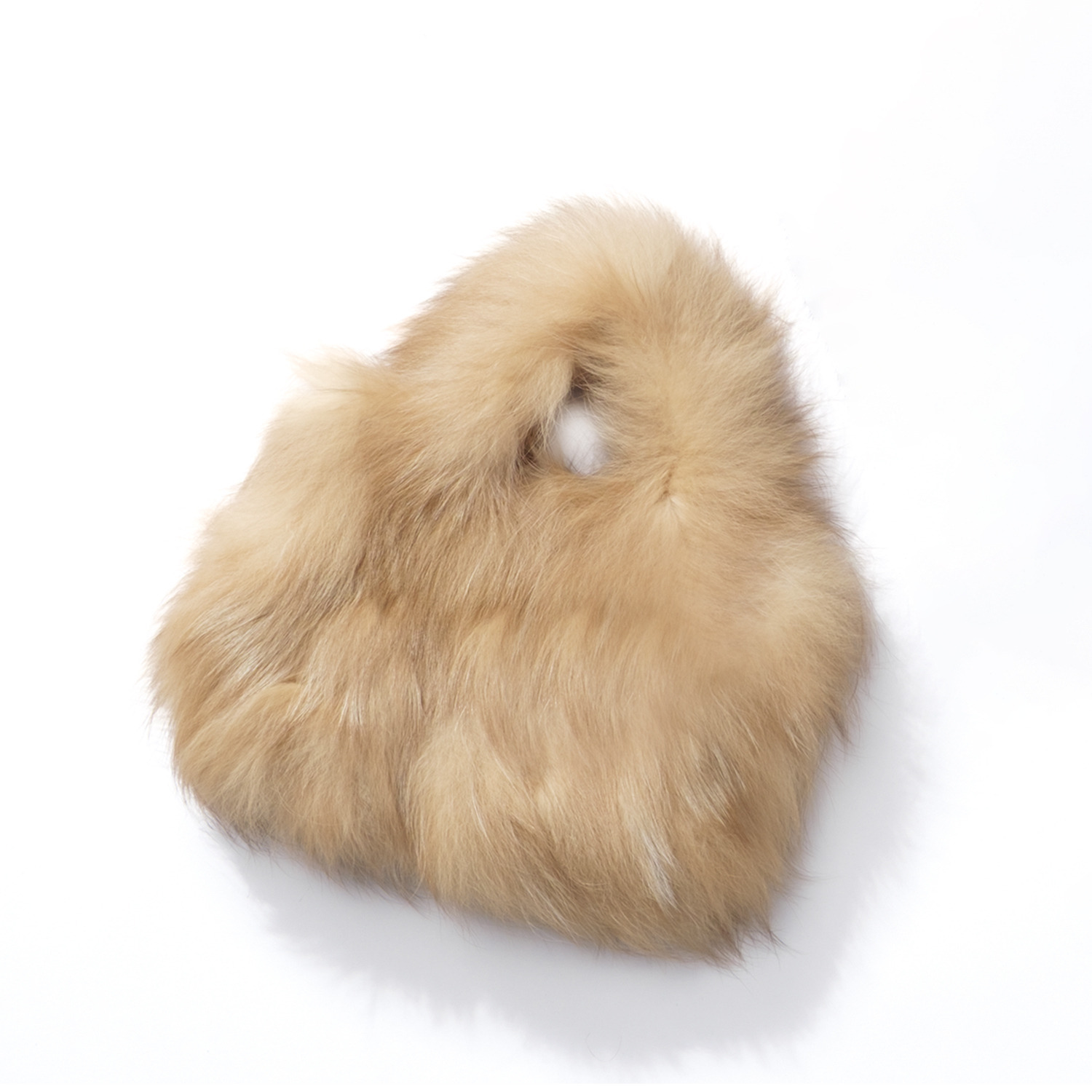 日本製 シルバーフォックス フルスキン バッグ