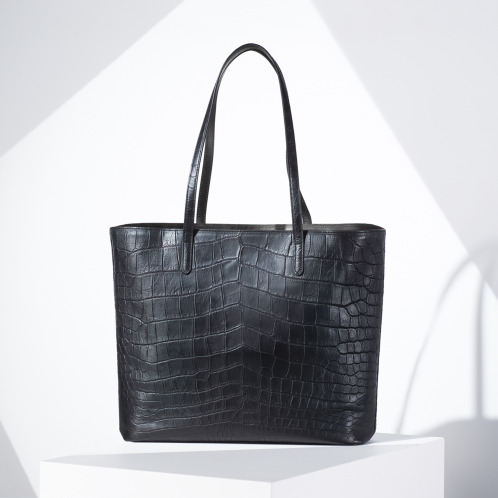 リアマッサ　ソフトクロコダイル　２ウェイトートバッグ