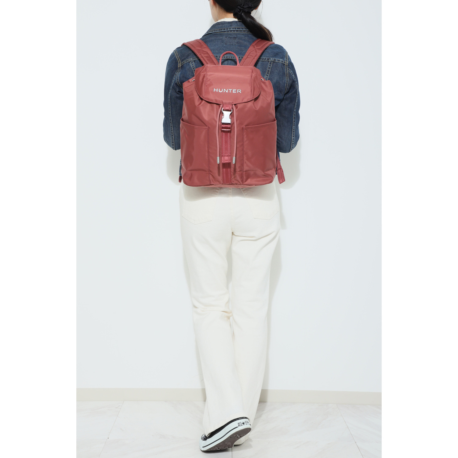 ハンター はっ水 プレミアムナイロン ミニバックパック